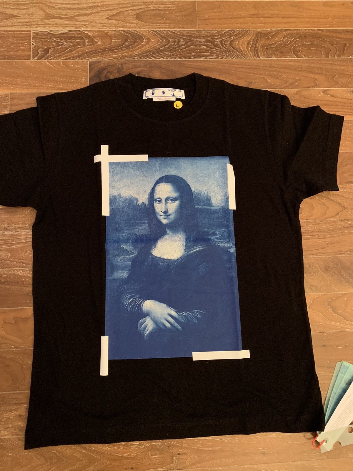 OFF-WHITE Mona Lisa Slim Fit T-shirt Black