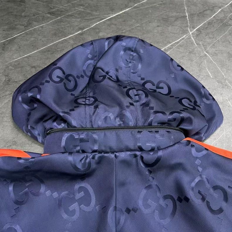 Gucci Gucci Blue Orange HalfZip Jacket-2506 Size US M / EU 48-50 / 2 - 4 Thumbnail