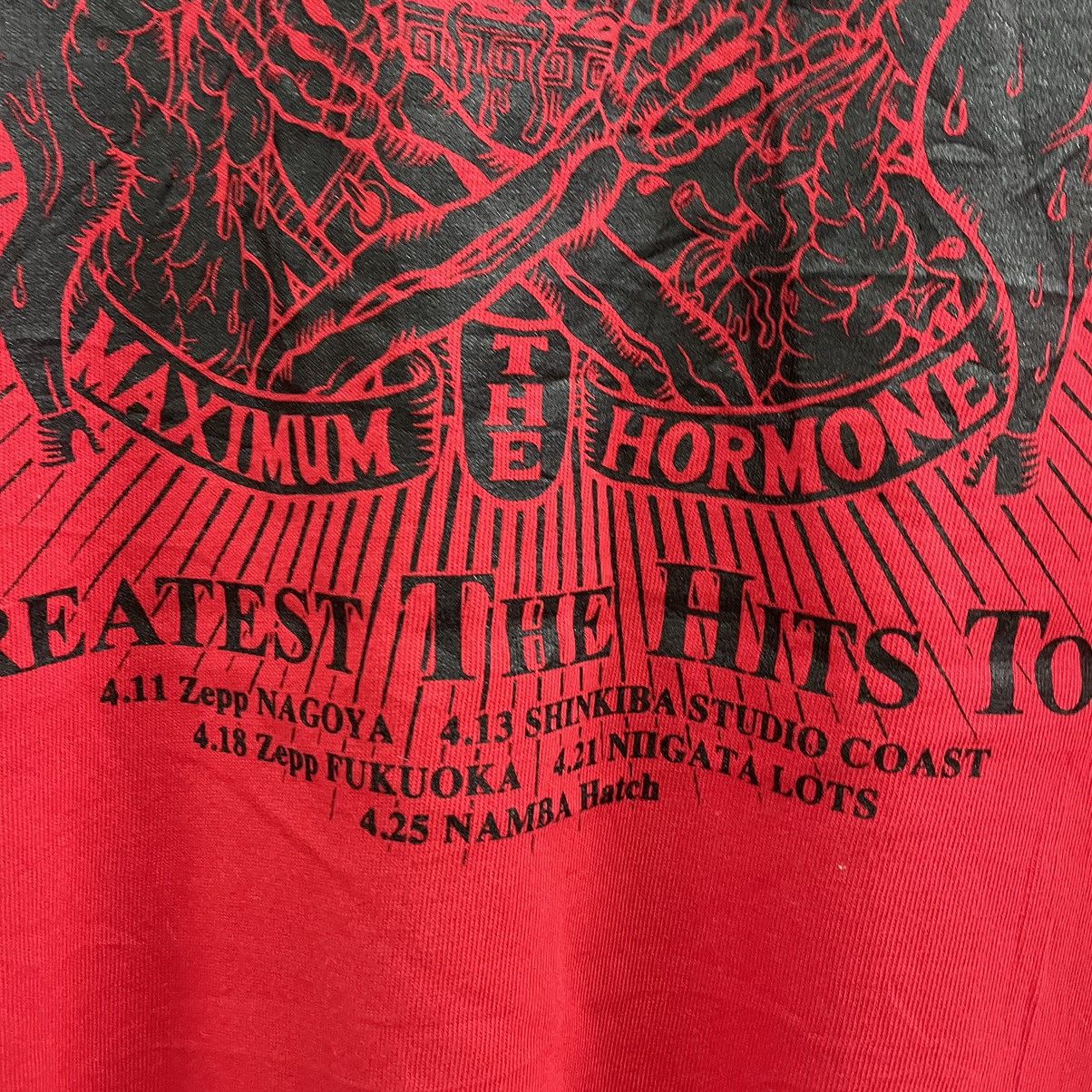 Band Tees × Vintage 🔥🇯🇵Y2K Maximum The Hormone Hardcore Punk Greatest Hits Tee Size US M / EU 48-50 / 2 - 6 Thumbnail