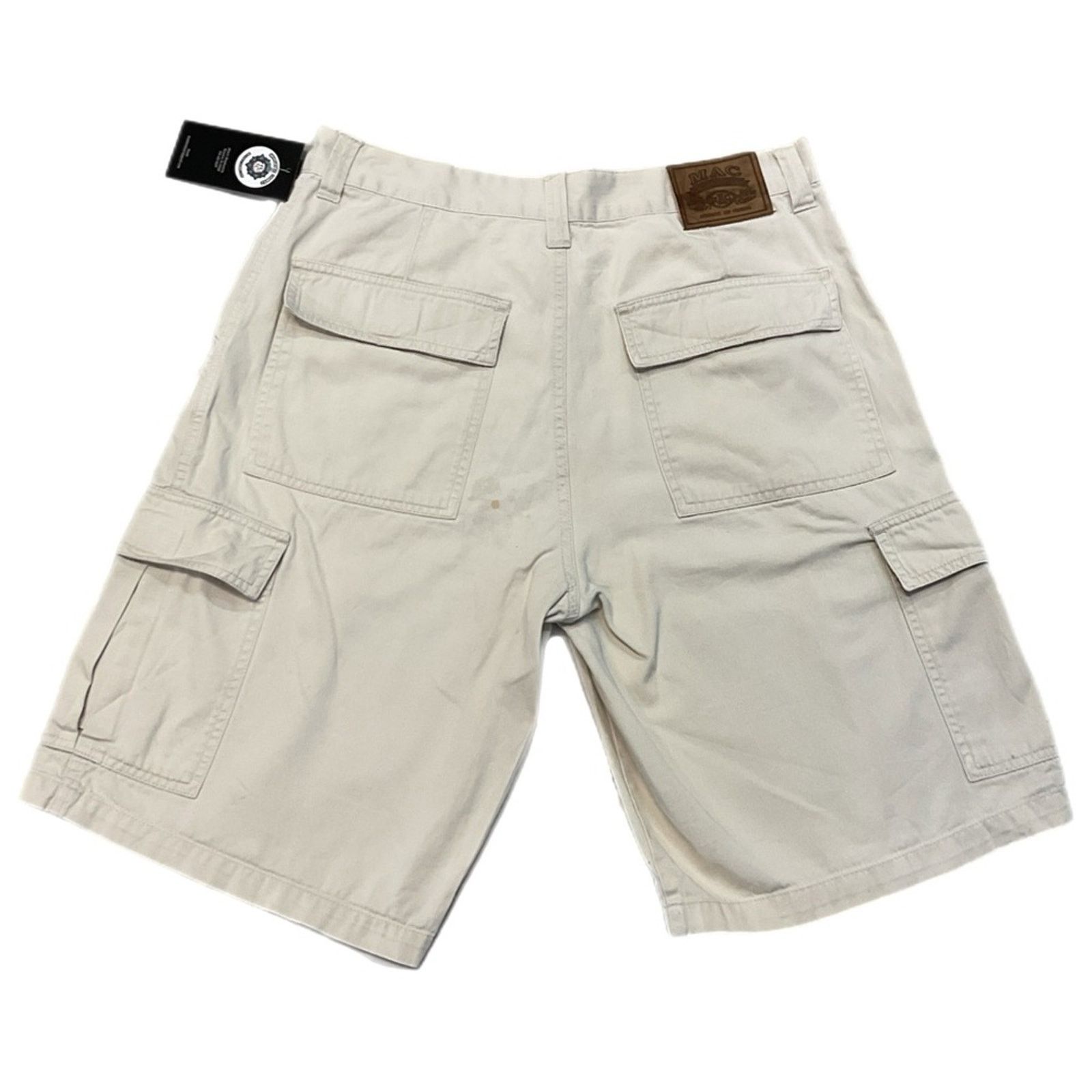 Vintage MAC Cotton Cargo Shorts Size US 32 / EU 48 - 2 Thumbnail