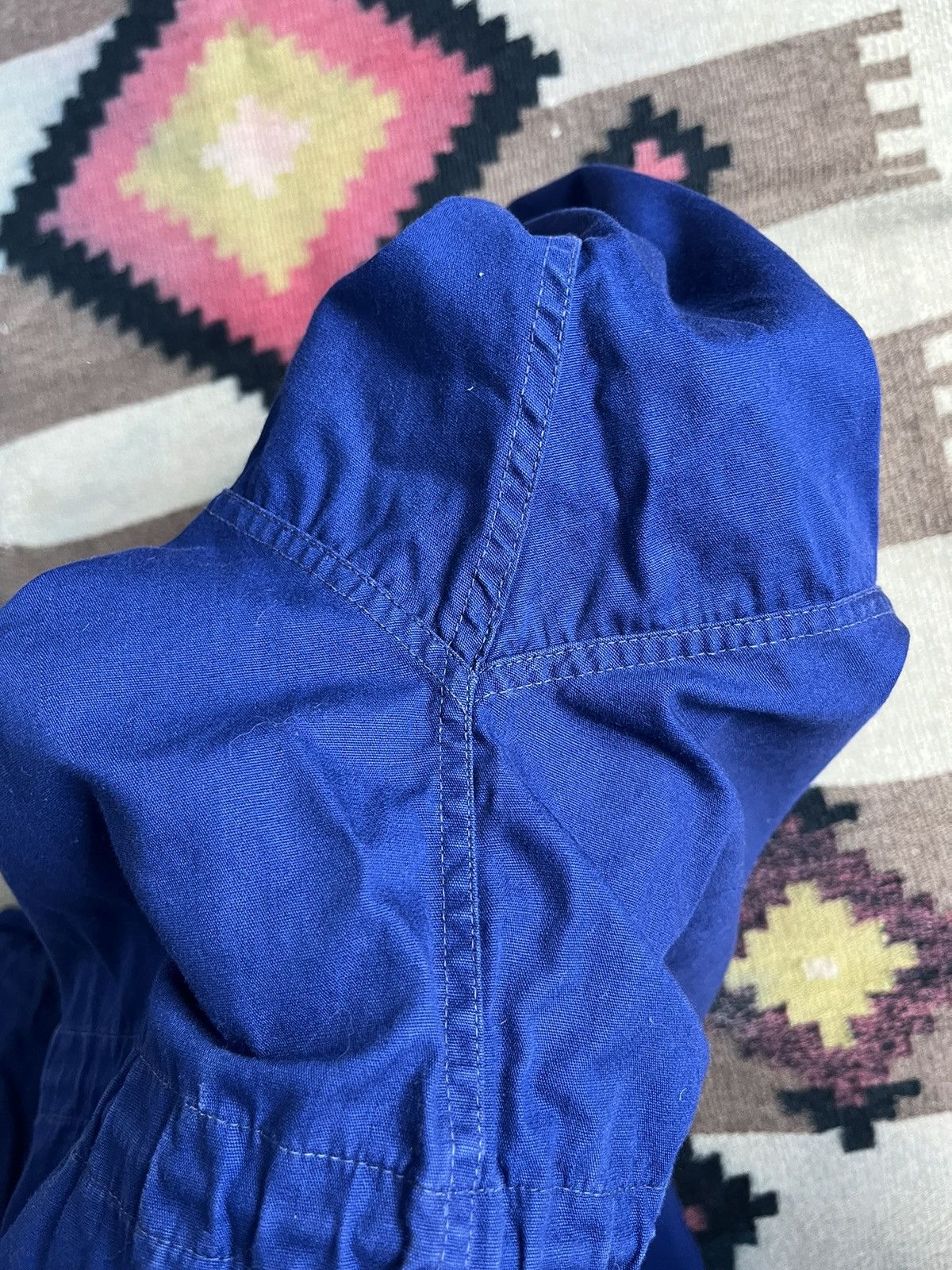 Other Vintage 50s 60s Kalix European Blue Hiking Jacket Anorak Size US L / EU 52-54 / 3 - 21 Thumbnail