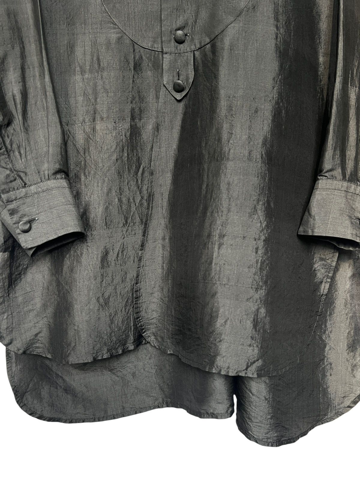 Issey Miyake Vintage Issey Miyake Shanghai Silk Button Shirt Size US L / EU 52-54 / 3 - 10 Thumbnail