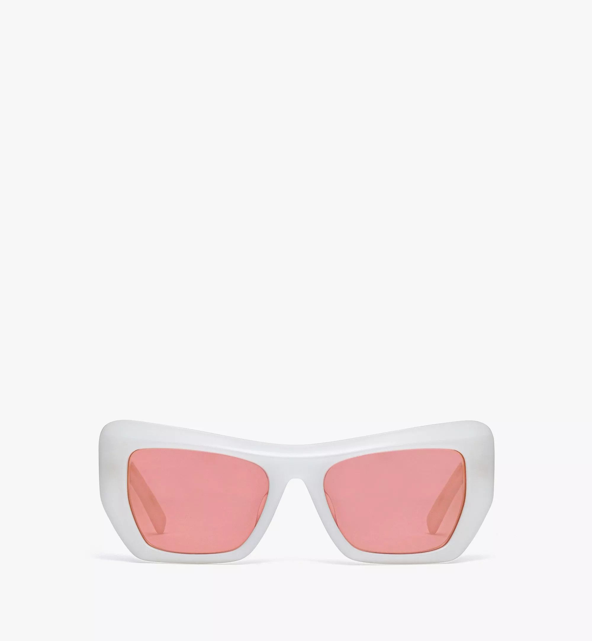 MCM o1mt1gz0825 Size: OS / Unisex Sunglasses in White Size ONE SIZE - 1 Thumbnail
