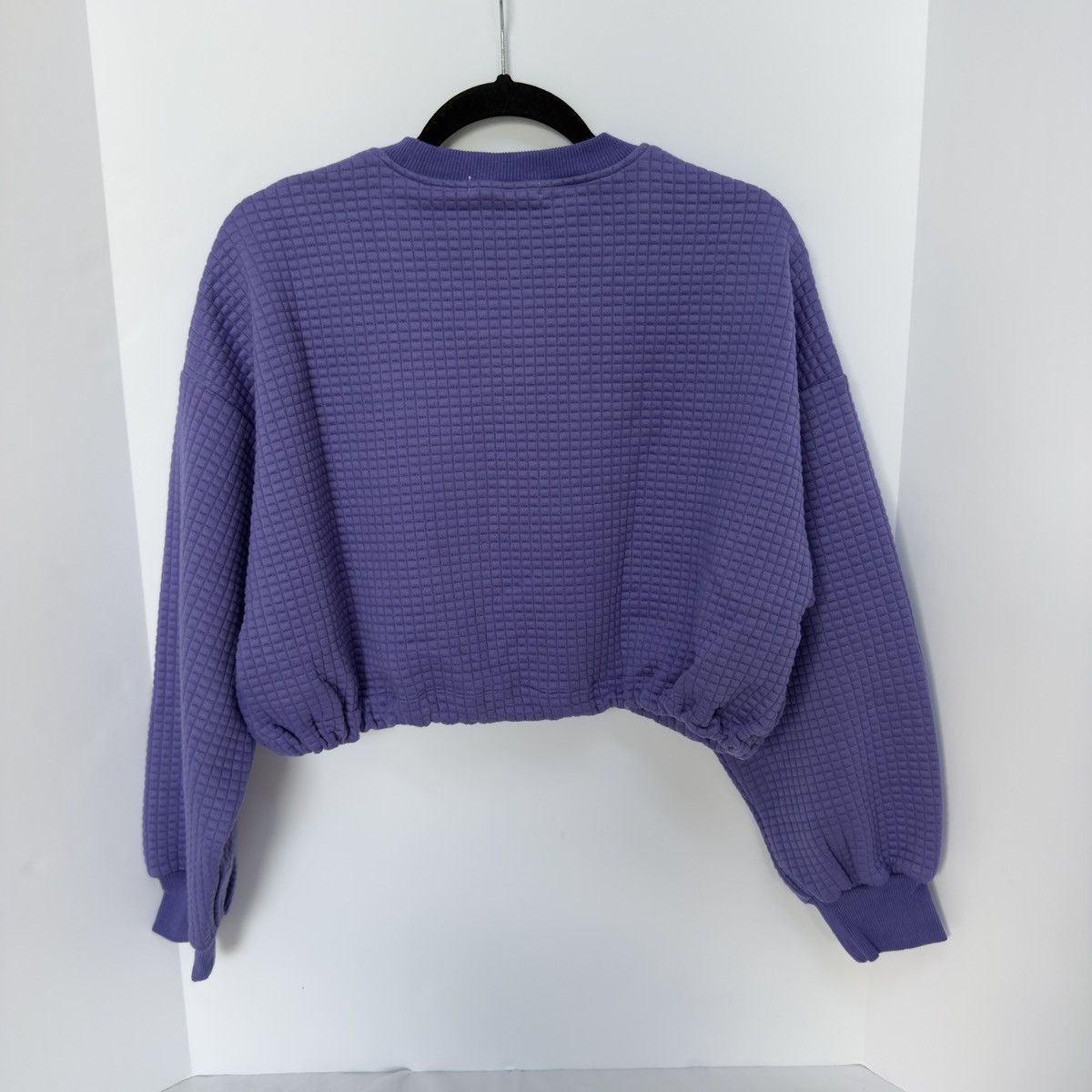 Other Adika “Darling” Waffle-Knit Cropped Sweatshirt Size M Size M / US 6-8 / IT 42-44 - 3 Thumbnail