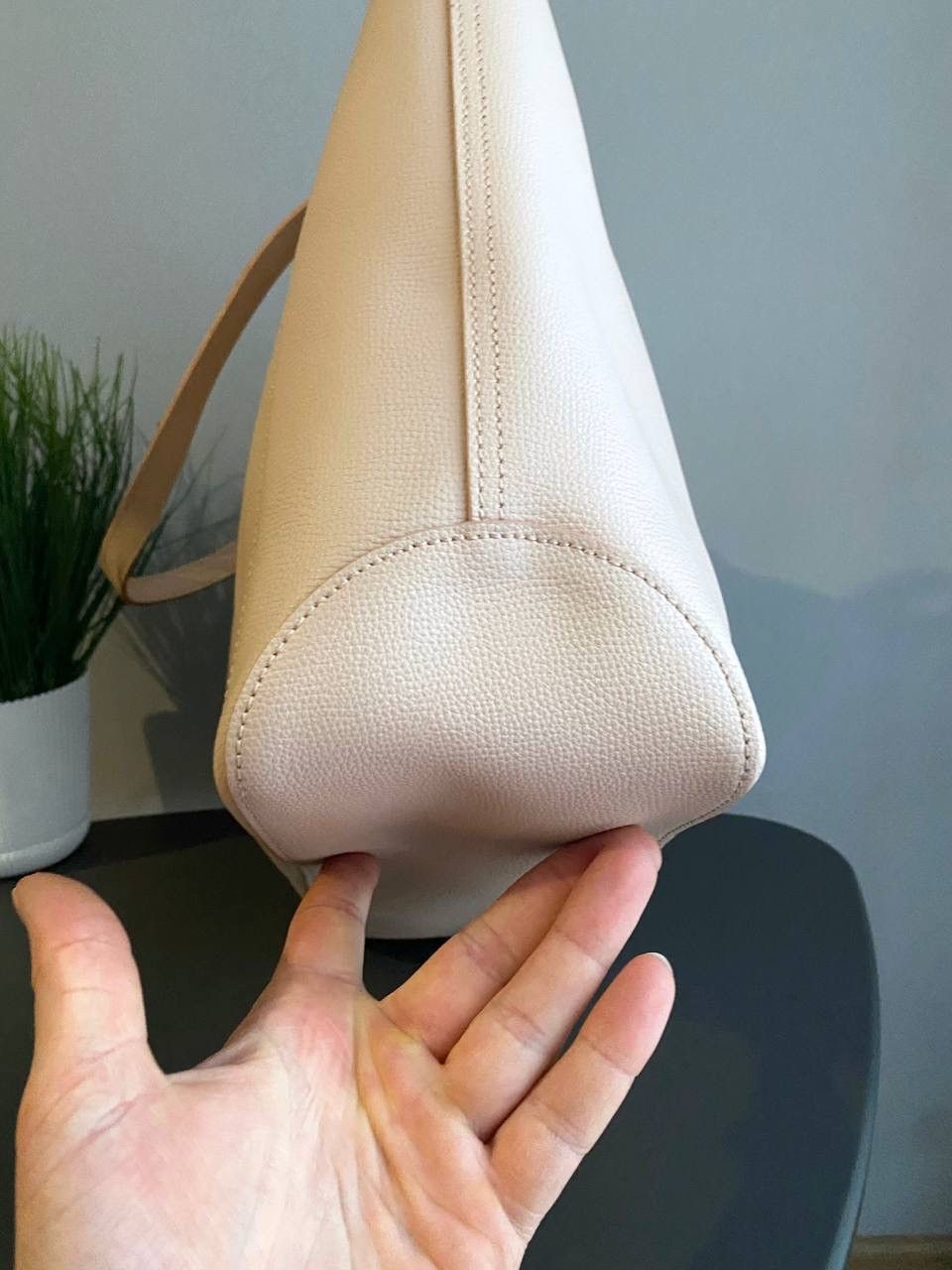 Longchamp Longchamp Shop It Tote Leather Light Pink Hand Bag Size ONE SIZE - 10 Thumbnail
