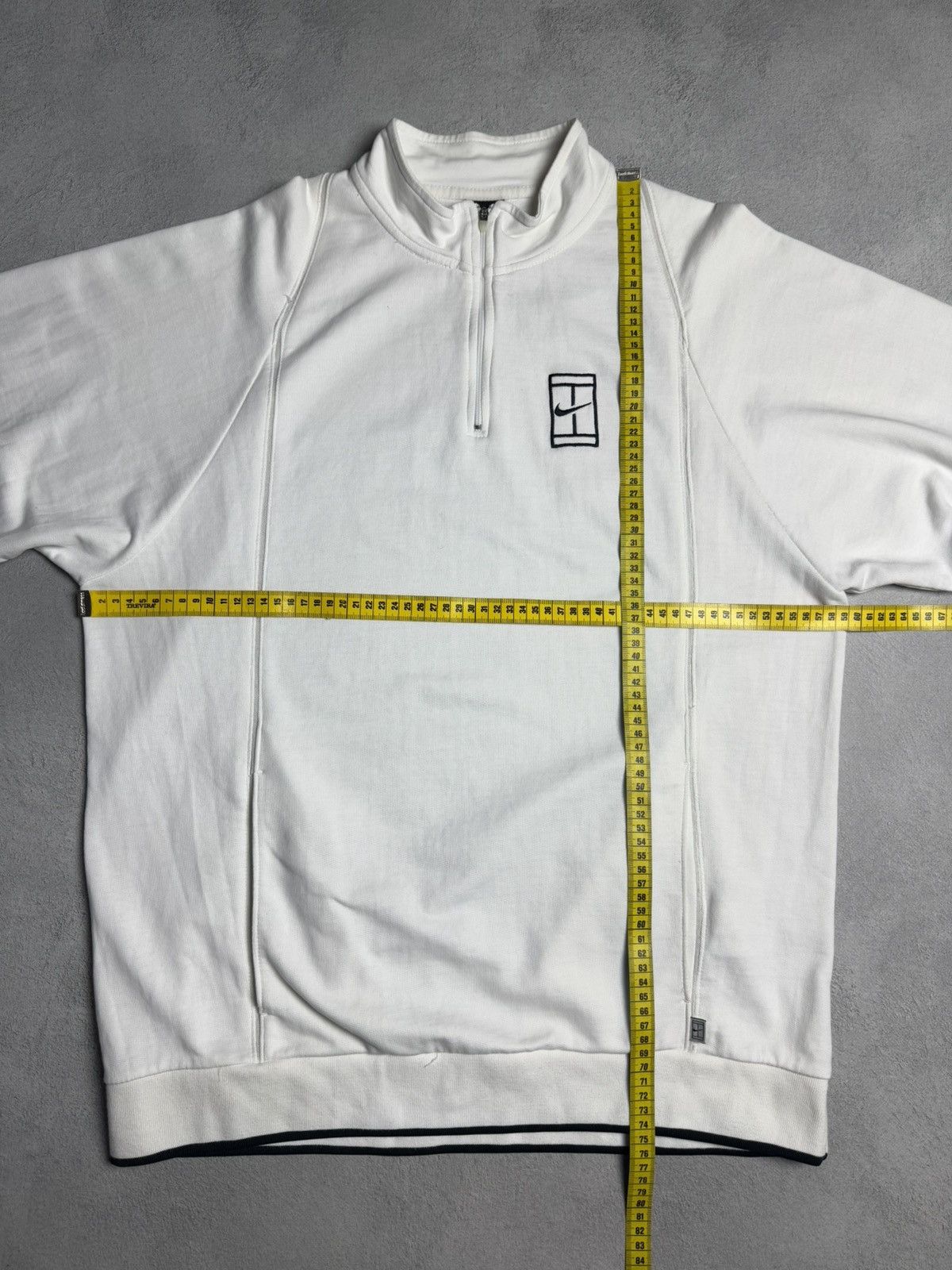 Nike Vintage Nike Challenge Court 1/4 Zip Sweatshirt Size US L / EU 52-54 / 3 - 16 Thumbnail