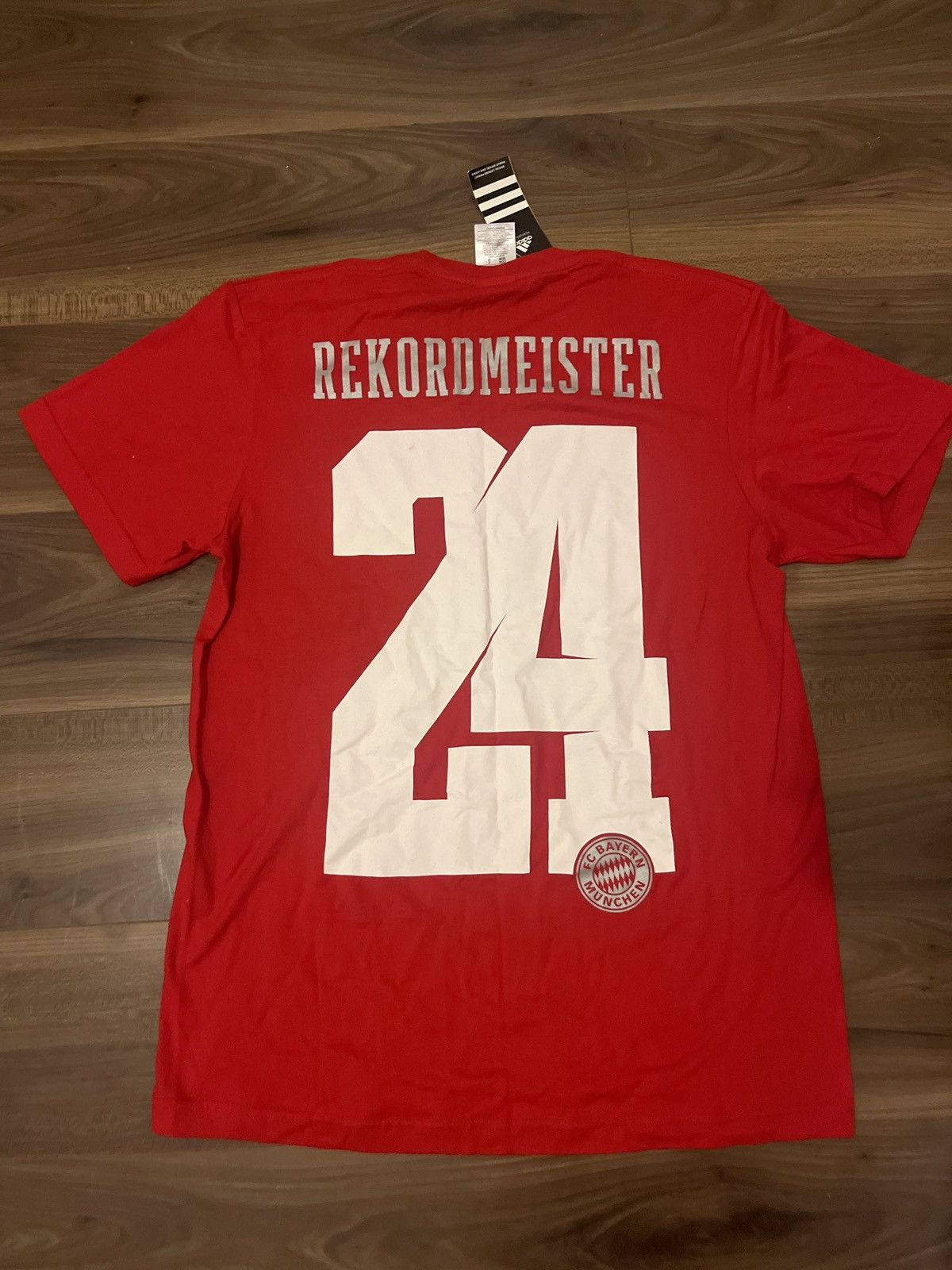 Adidas Bayern Munich 2014 T-shirt Size US M / EU 48-50 / 2 - 2 Thumbnail