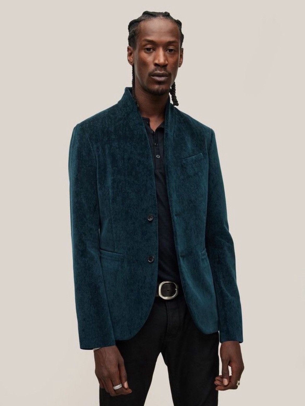 John Varvatos Luna Velvet Jacket. EU 50 USA 40 Size US M / EU 48-50 / 2 - 2 Thumbnail