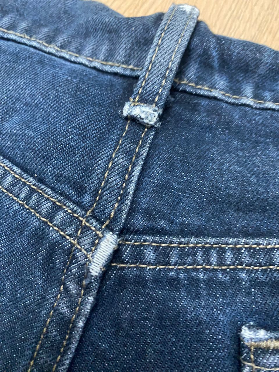 Big John 🔥W33 Vintage Big John Super Black Distressed Denim Size US 33 - 14 Thumbnail