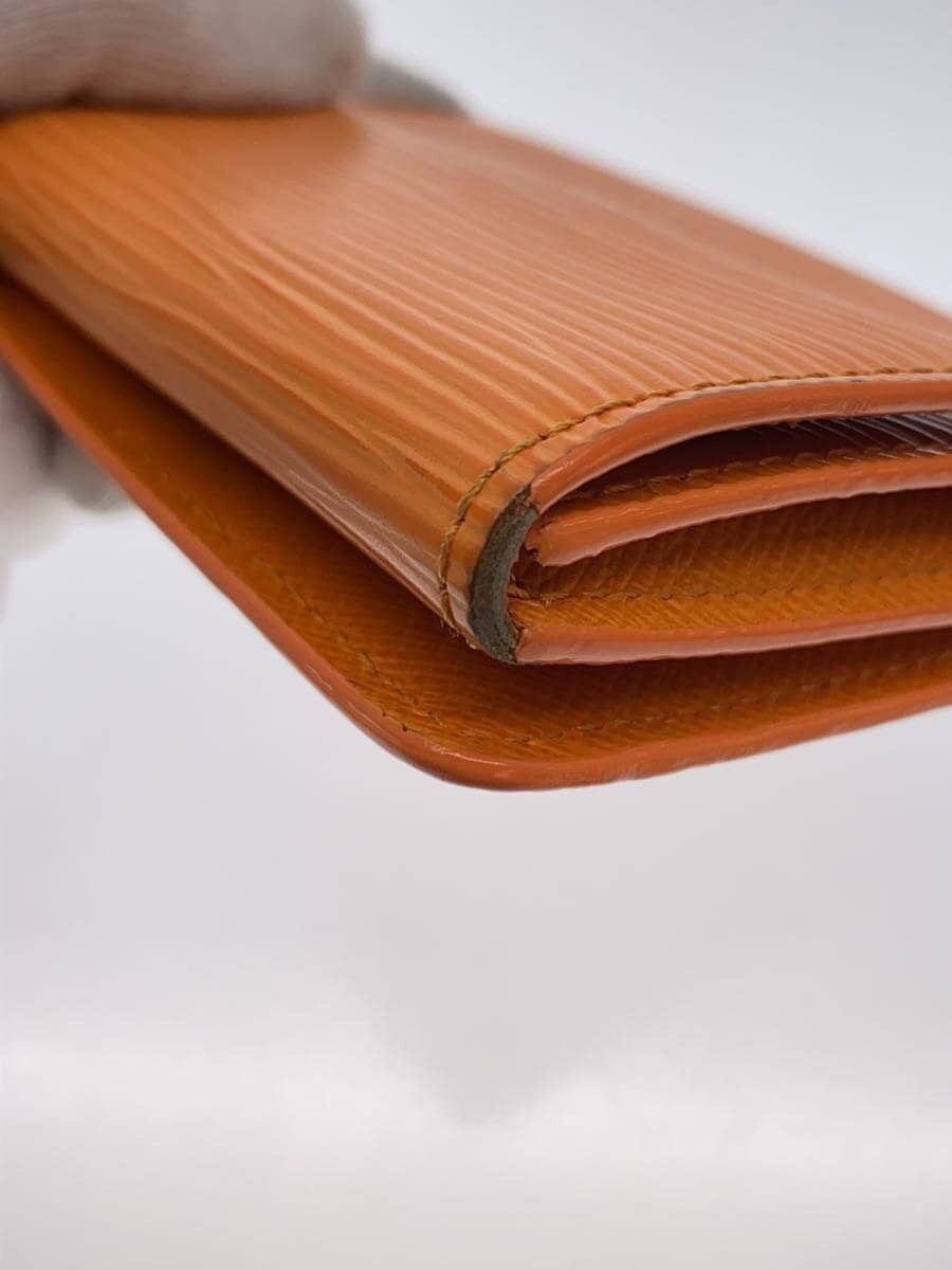 Louis Vuitton Louis Vuitton Leather Coin Case Orange Size ONE SIZE - 7 Thumbnail