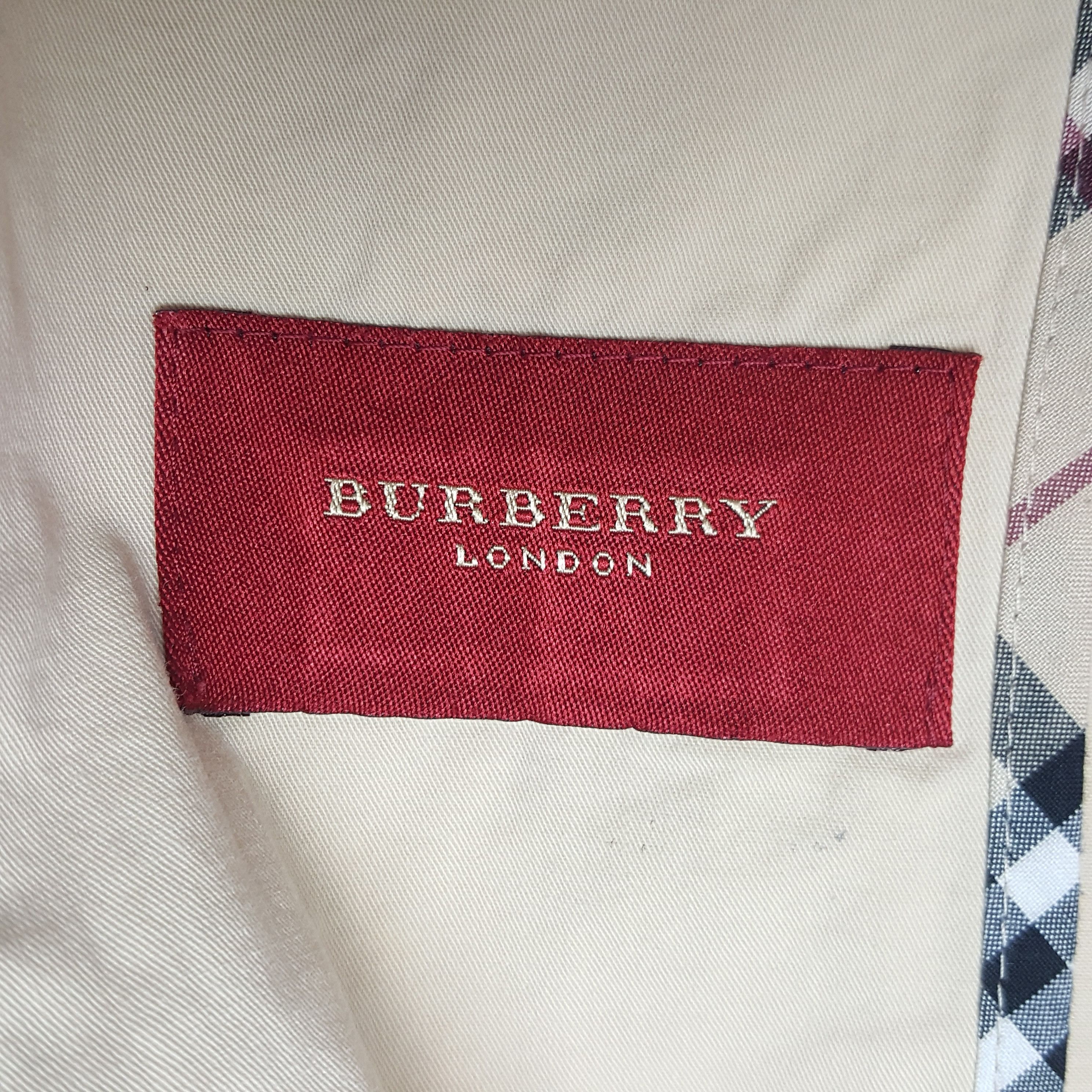 Burberry × Vintage Vintage Burberry London Designer Brand Jacket Size US S / EU 44-46 / 1 - 10 Thumbnail