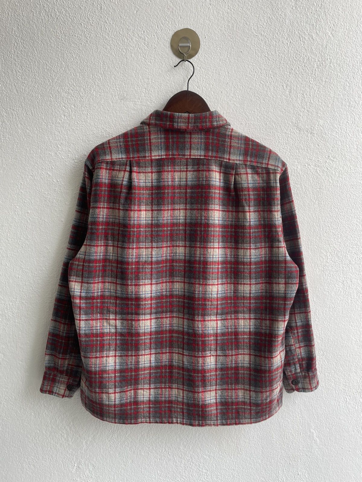 Pendleton Vintage 60's Pendleton Shadow Plaid Button Up Longsleeve Size US L / EU 52-54 / 3 - 7 Thumbnail