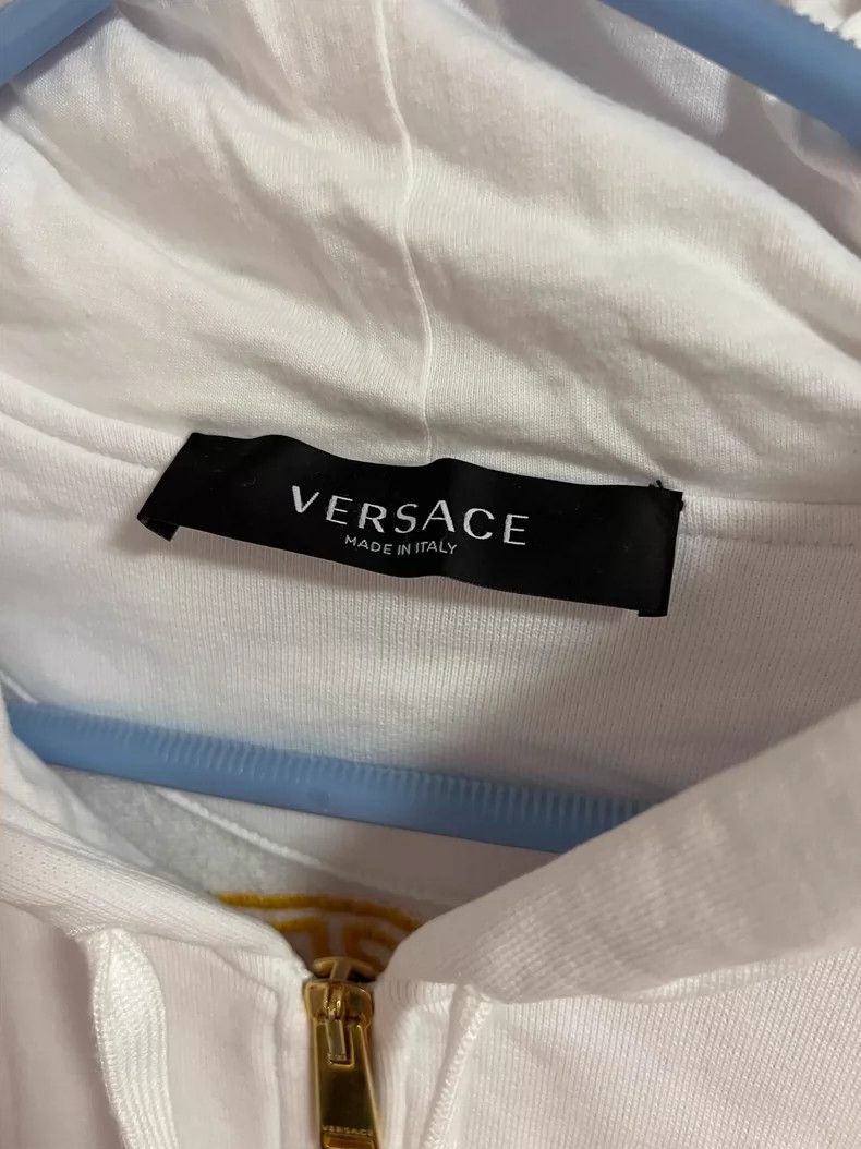 Versace Versace Medusa embroidered hooded sweatshirt cardigan jack Size M / US 6-8 / IT 42-44 - 2 Thumbnail