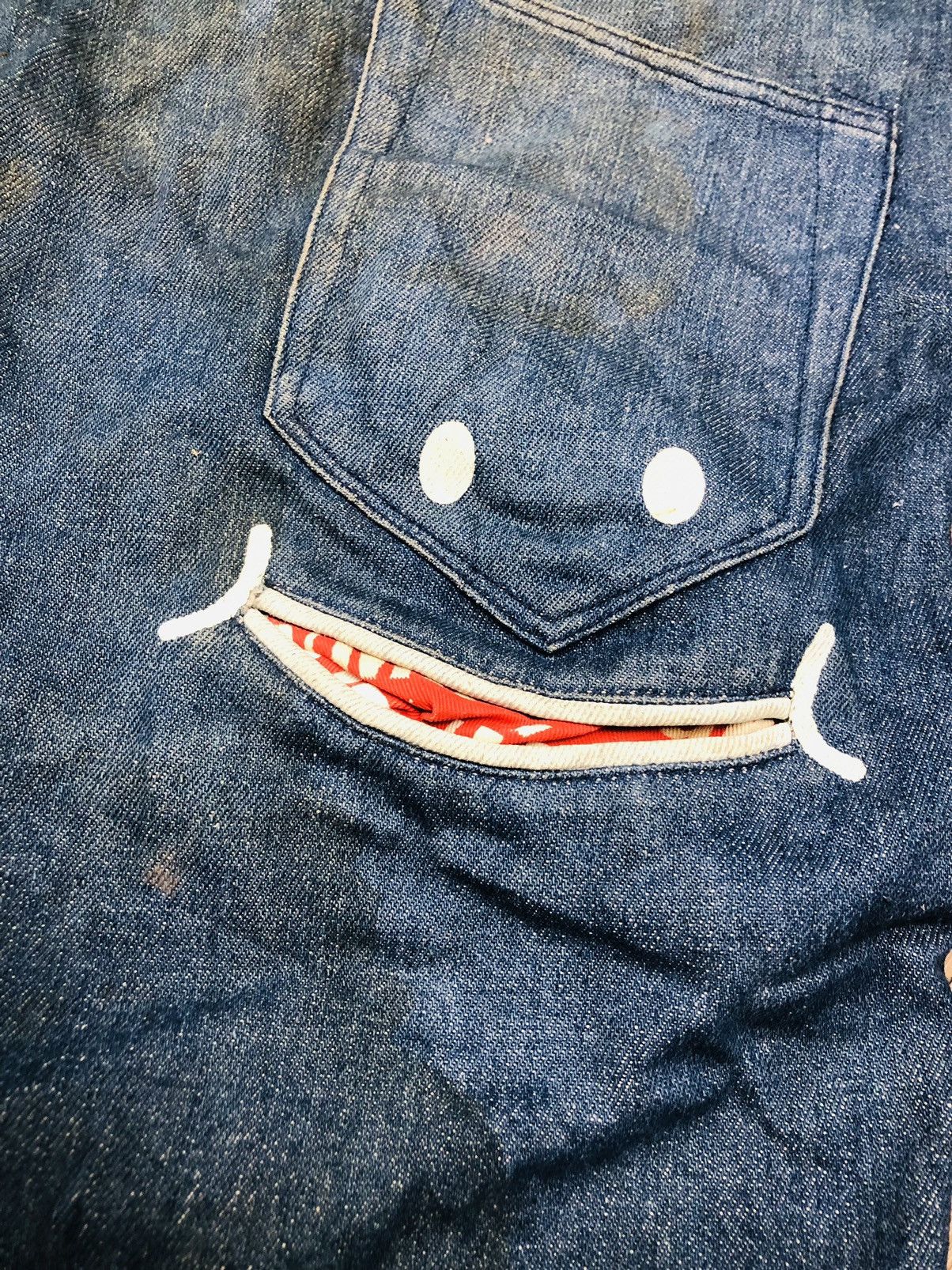 Other Up smile Denim Jeans (33) Size US 32 / EU 48 - 7 Thumbnail