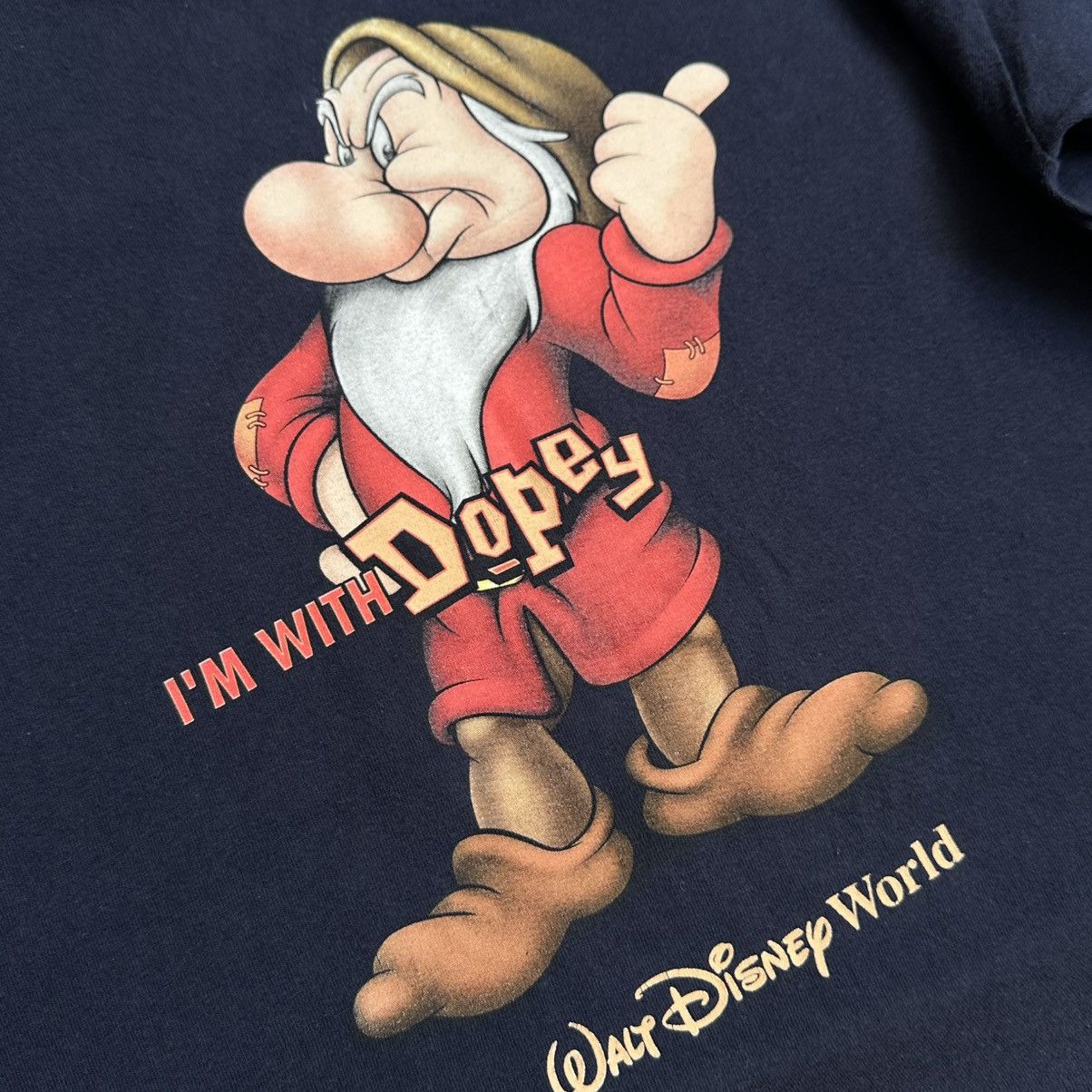 Cartoon Network × Disney × Vintage Vintage 90s Dopey Walt Disney World Movie Tee Size US M / EU 48-50 / 2 - 3 Thumbnail