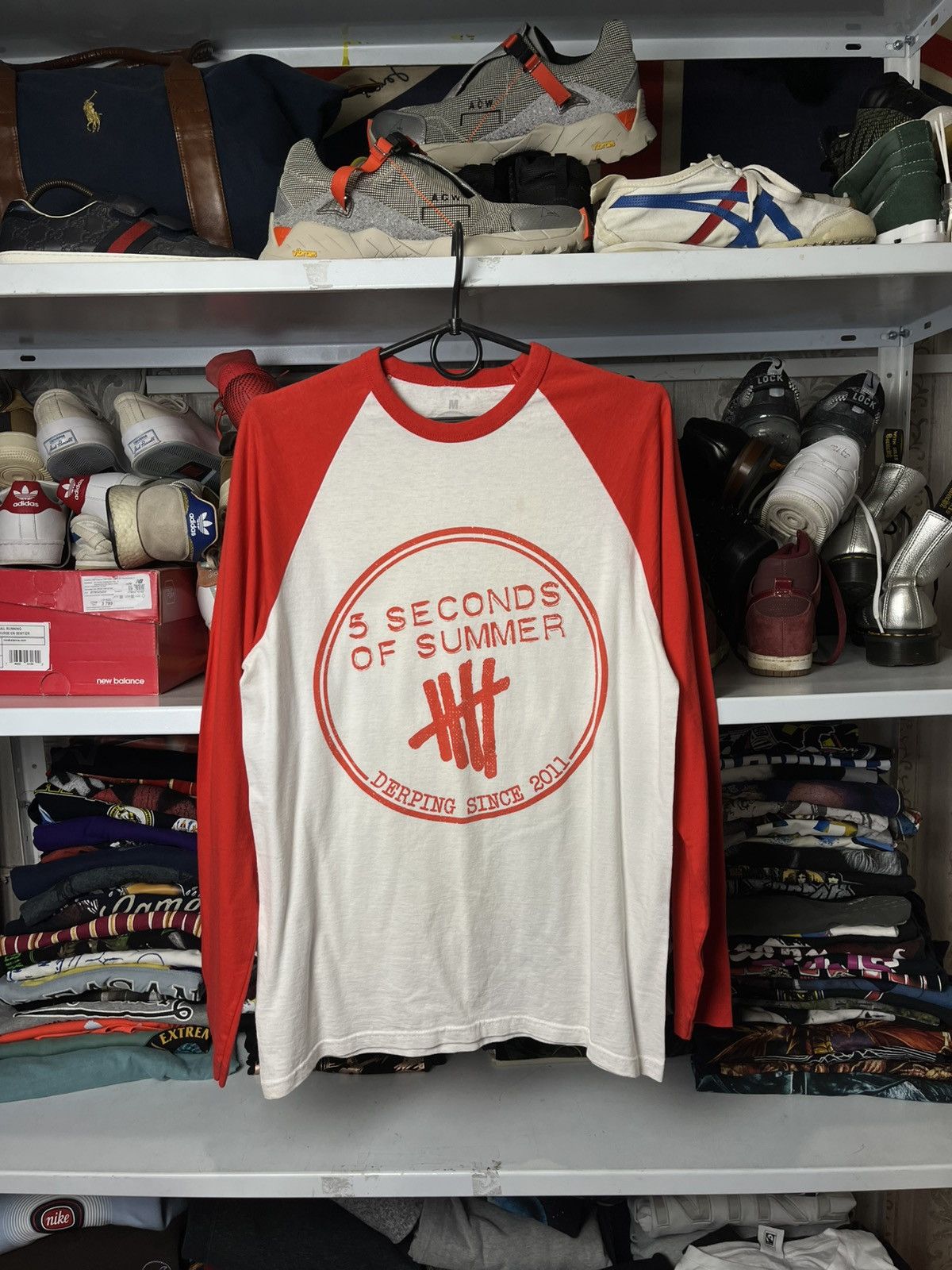 Band Tees 5 Seconds Of Summer Vintage Rock Band Longsleeve Size US M / EU 48-50 / 2 - 1 Thumbnail