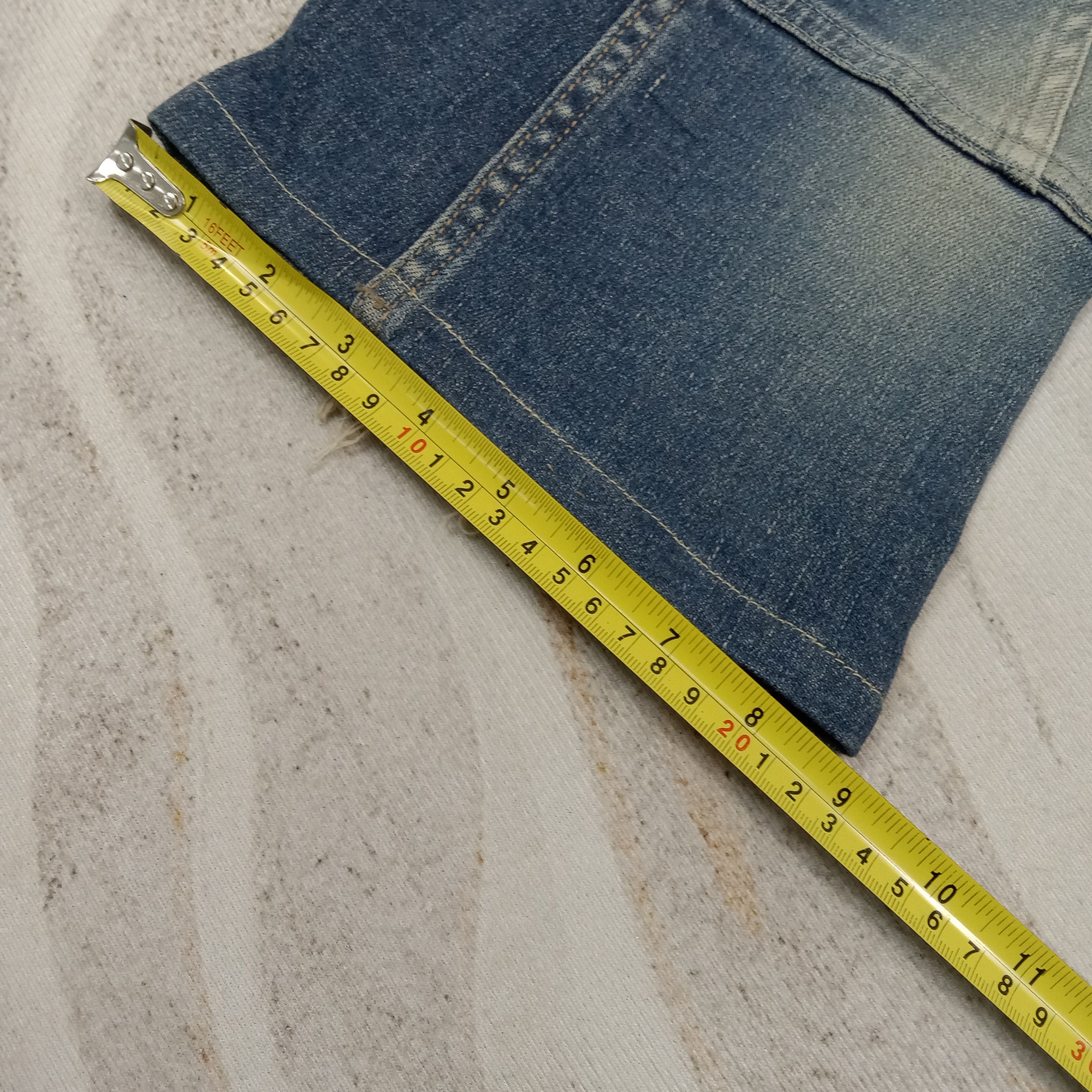 Hysteric Glamour Hysteric Glamour Rare Bootcut Denim Jeans C265N4 Size 31" - 14 Thumbnail