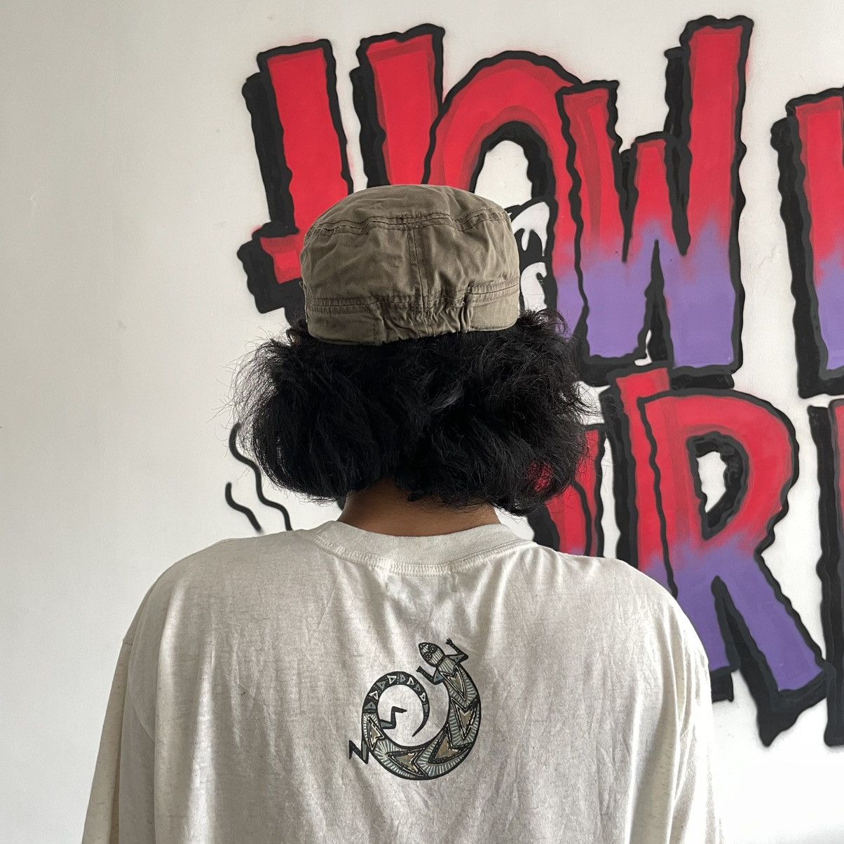 Japanese Brand × Vintage Vintage Patrol Hat Tribal Routes Y2K style Size ONE SIZE - 8 Thumbnail