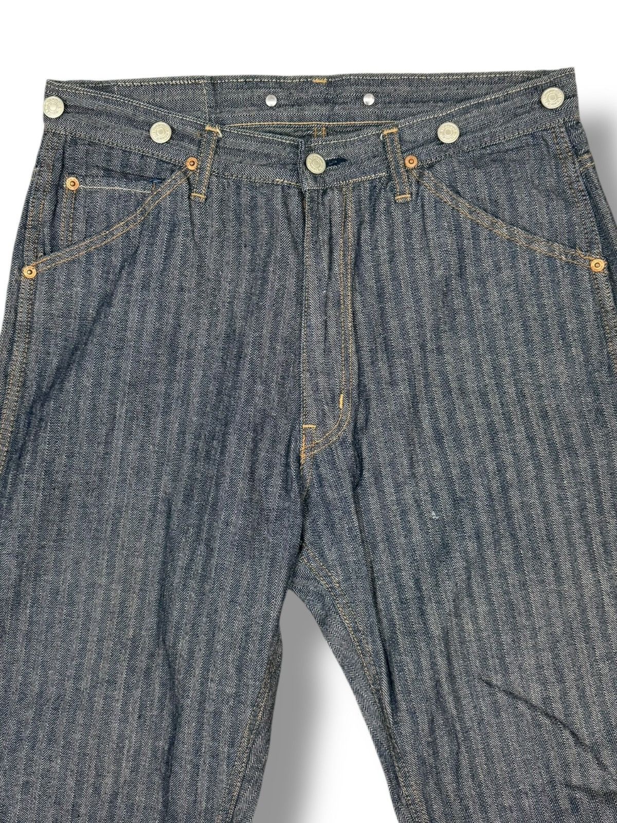 Hysteric Glamour VINTAGE HYSTERIC GLAMOUR CARPENTER BAGGY KINKY JEANS DENIM Size US 32 / EU 48 - 9 Thumbnail