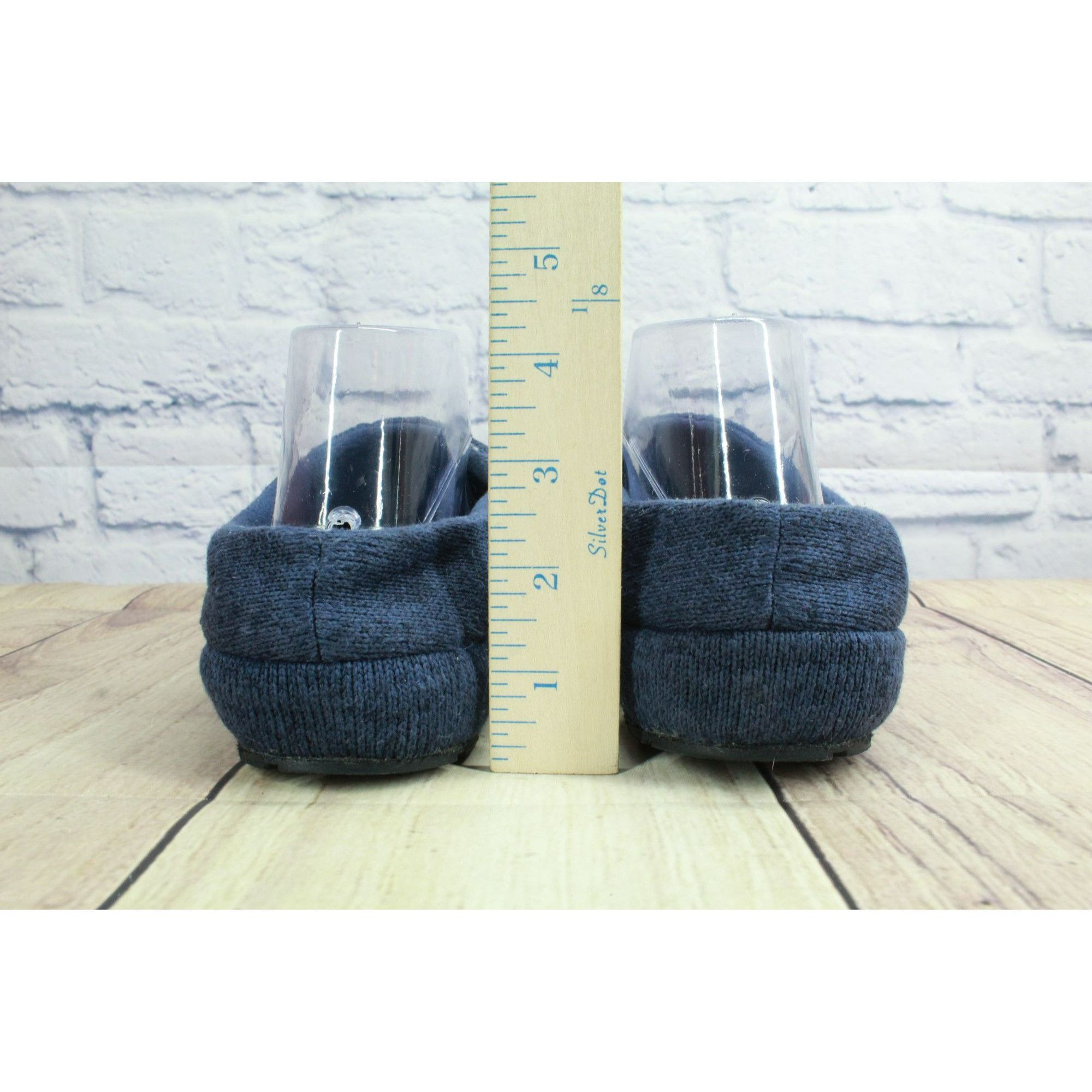 L.L. Bean LL Bean Womens Sweater Fleece Lined Slipper Scuffs Size US 10 / IT 40 - 6 Thumbnail