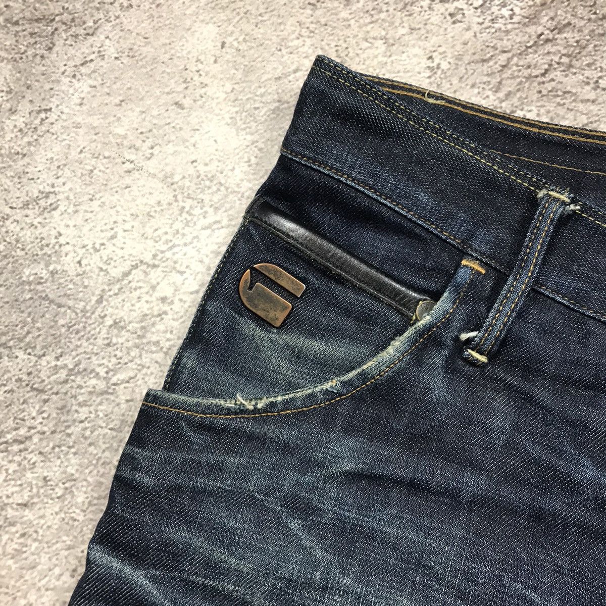 20471120 vintage gstar japan jeans distressed low rise flared 90s Size US 36 / EU 52 - 4 Thumbnail