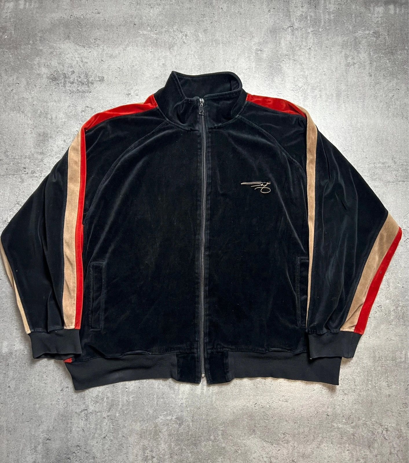 Other black velvet shaq o neal zip up hoodie Size US XXL / EU 58 / 5 - 1 Thumbnail