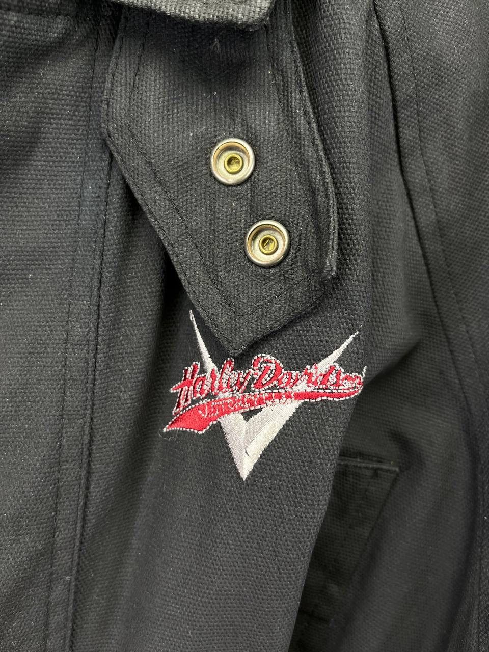Harley Davidson Vintage Harley Davidson Black Moto Racing Jacket Size US L / EU 52-54 / 3 - 14 Thumbnail