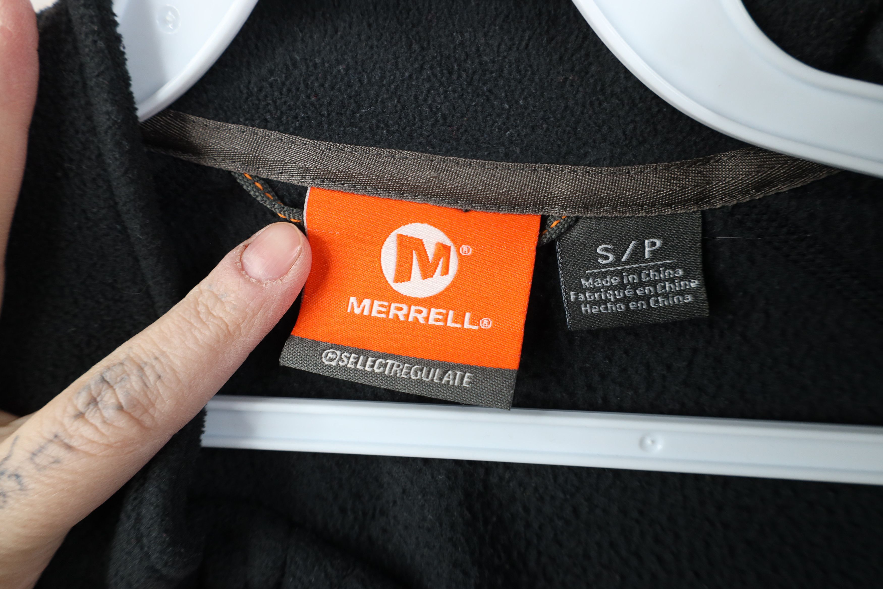 Merrell Merrell Spell Lightweight Fleece 1/4 Half Zip Sweater Black Size US S / EU 44-46 / 1 - 8 Thumbnail