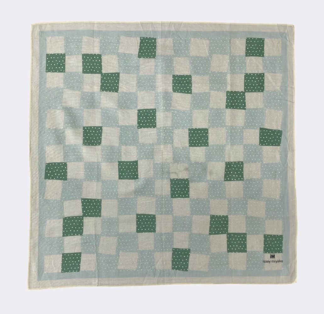 Issey Miyake Vintage Issey Miyake Handkerchief Neckerchief Bandana H012R Size ONE SIZE - 2 Thumbnail