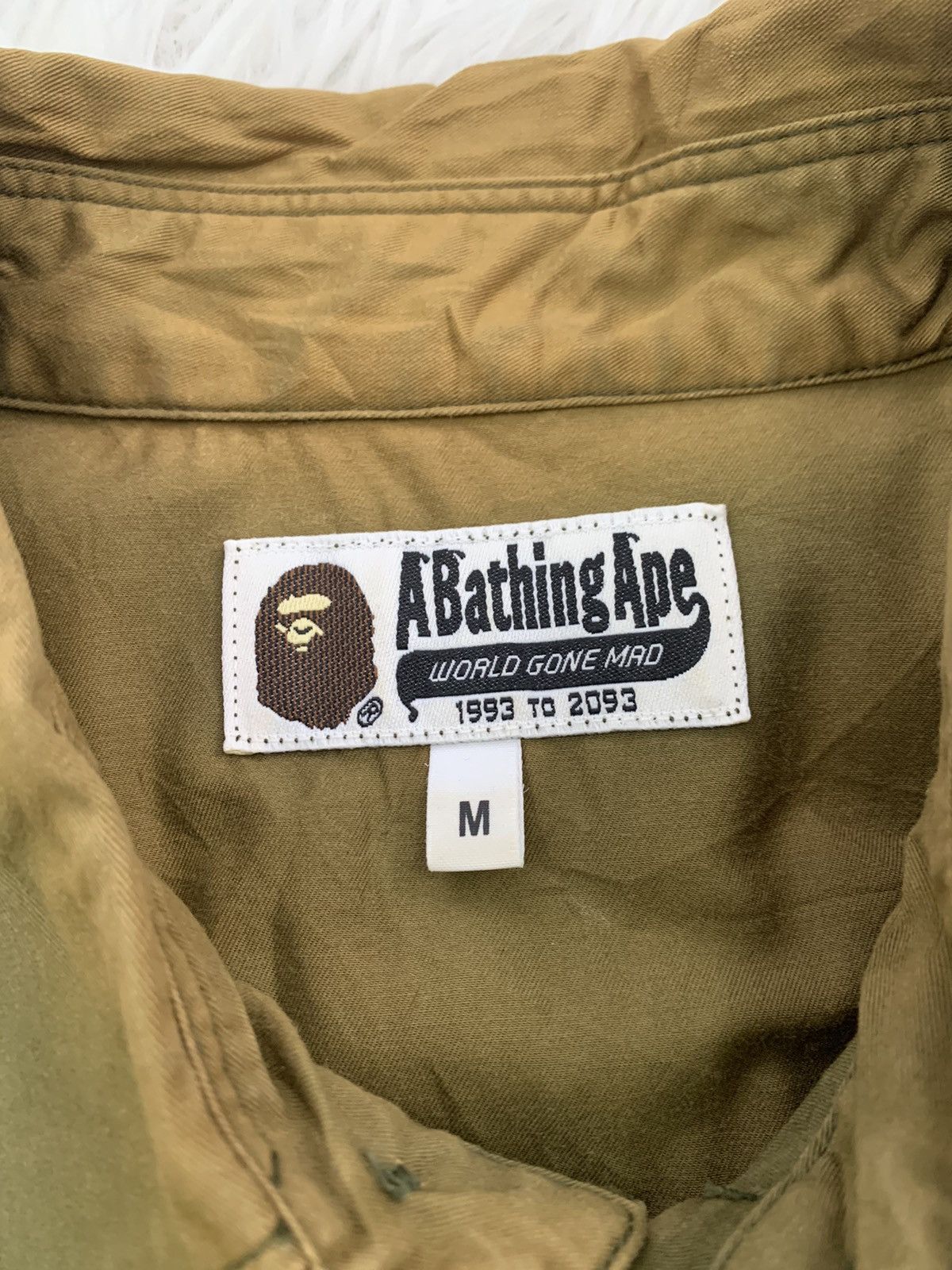 Bape Vintage BAPE Collar Tee Size US M / EU 48-50 / 2 - 14 Thumbnail