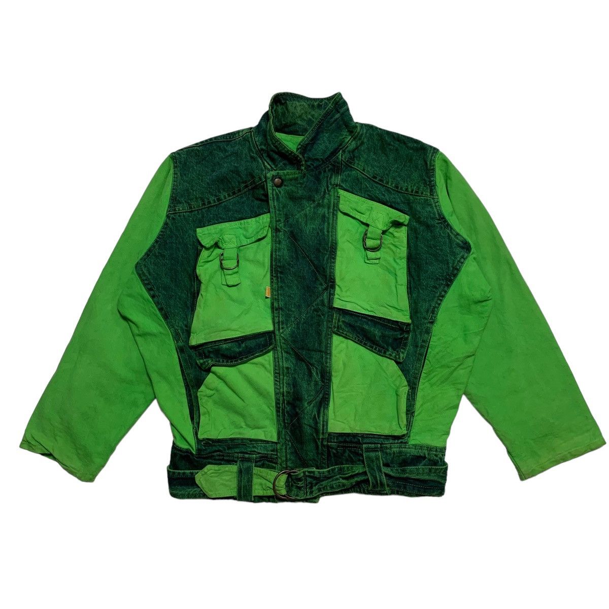 Other Nice Design FBI Multipocket Denim Jacket Made In France Size US L / EU 52-54 / 3 - 1 Thumbnail