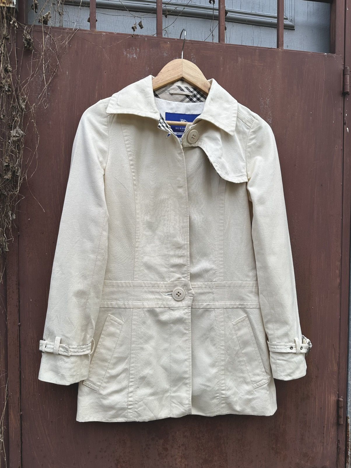 Burberry Burberry Blue Label Canvas Utility Jacket (Woman) Size US S / EU 44-46 / 1 - 4 Thumbnail