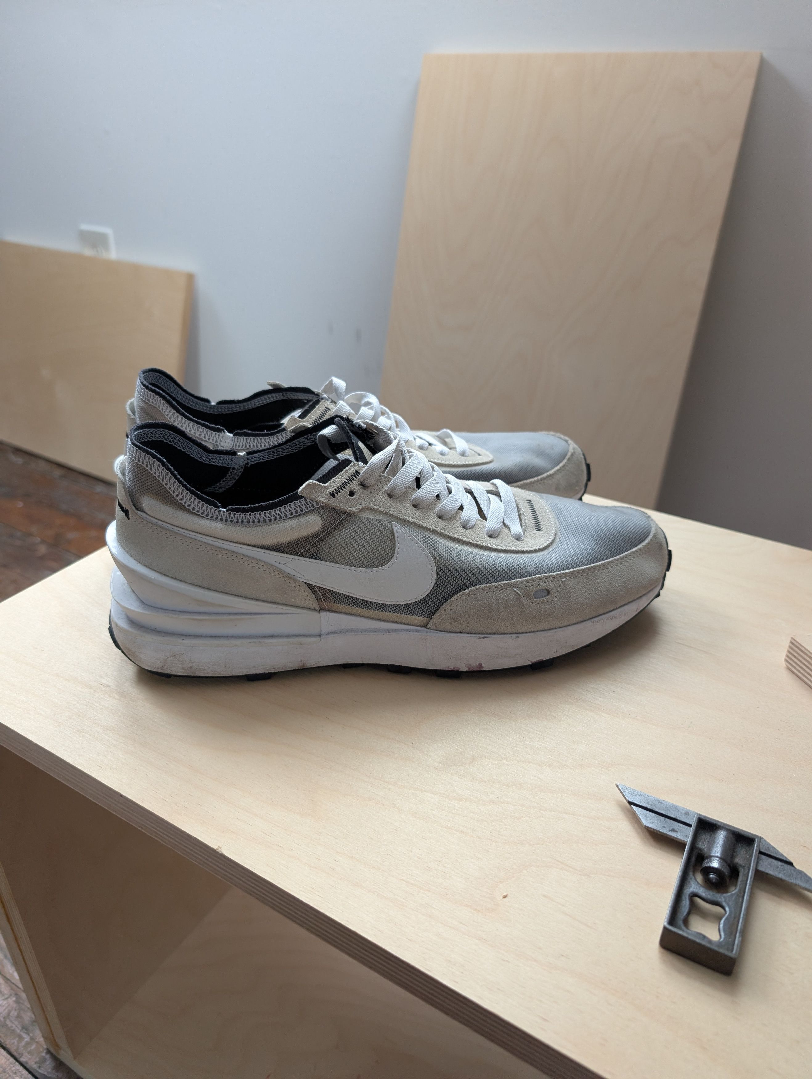 Nike Nike Waffle One // Summit White Size US 10.5 / EU 43-44 - 4 Thumbnail