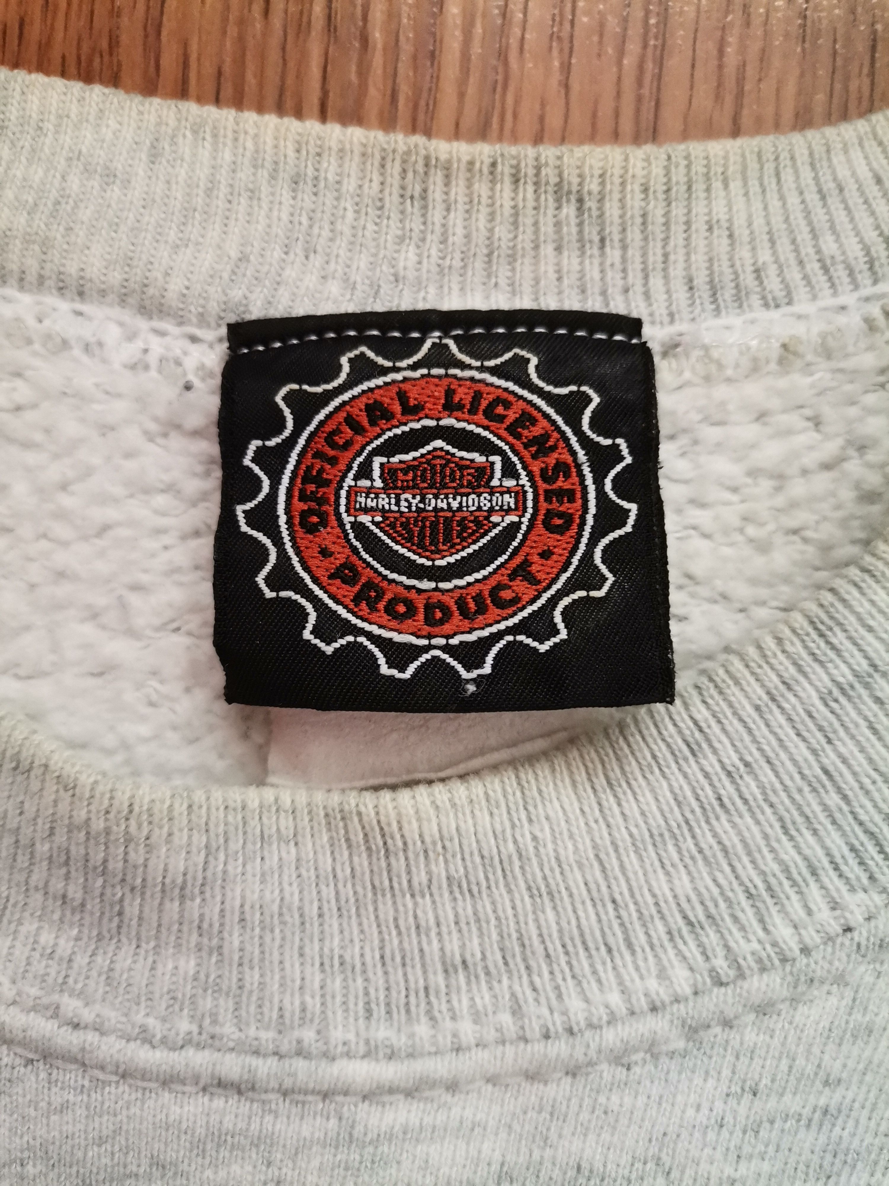 Harley Davidson × Vintage Vintage Harley-Davidson Sweatshirt Size US M / EU 48-50 / 2 - 3 Thumbnail