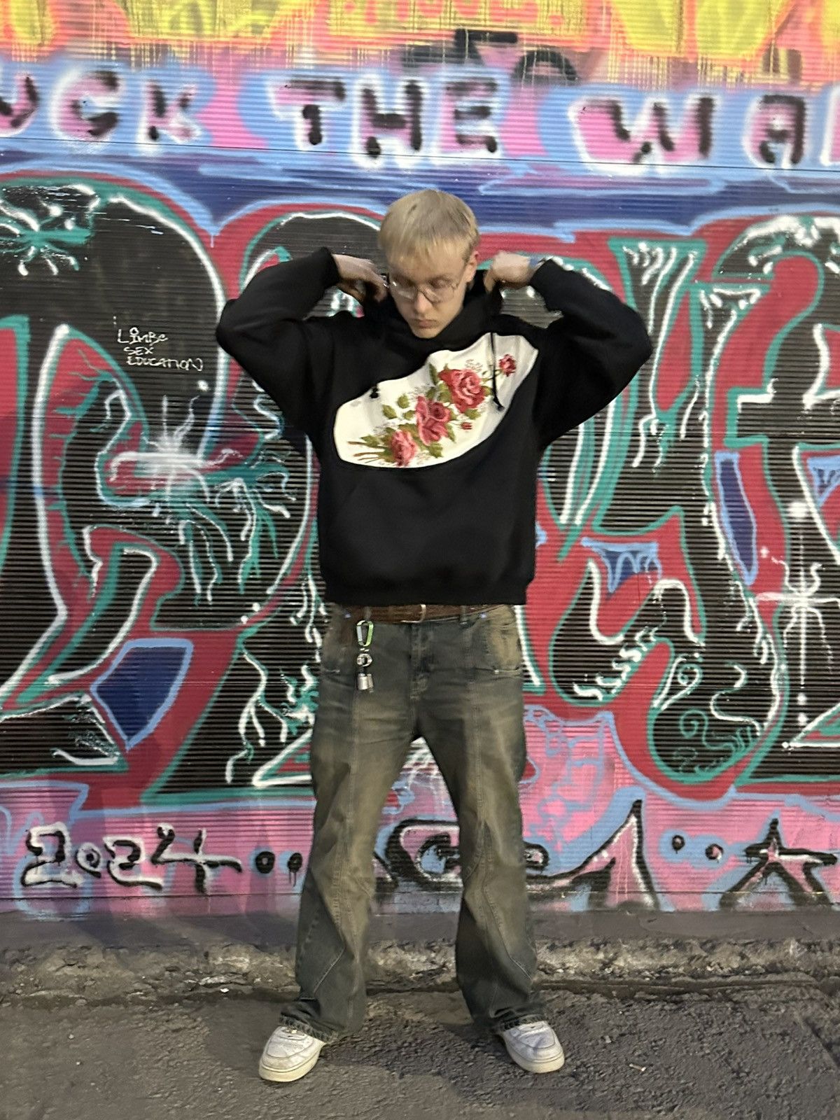 Vintage Custom made hoodie Size US L / EU 52-54 / 3 - 1 Thumbnail