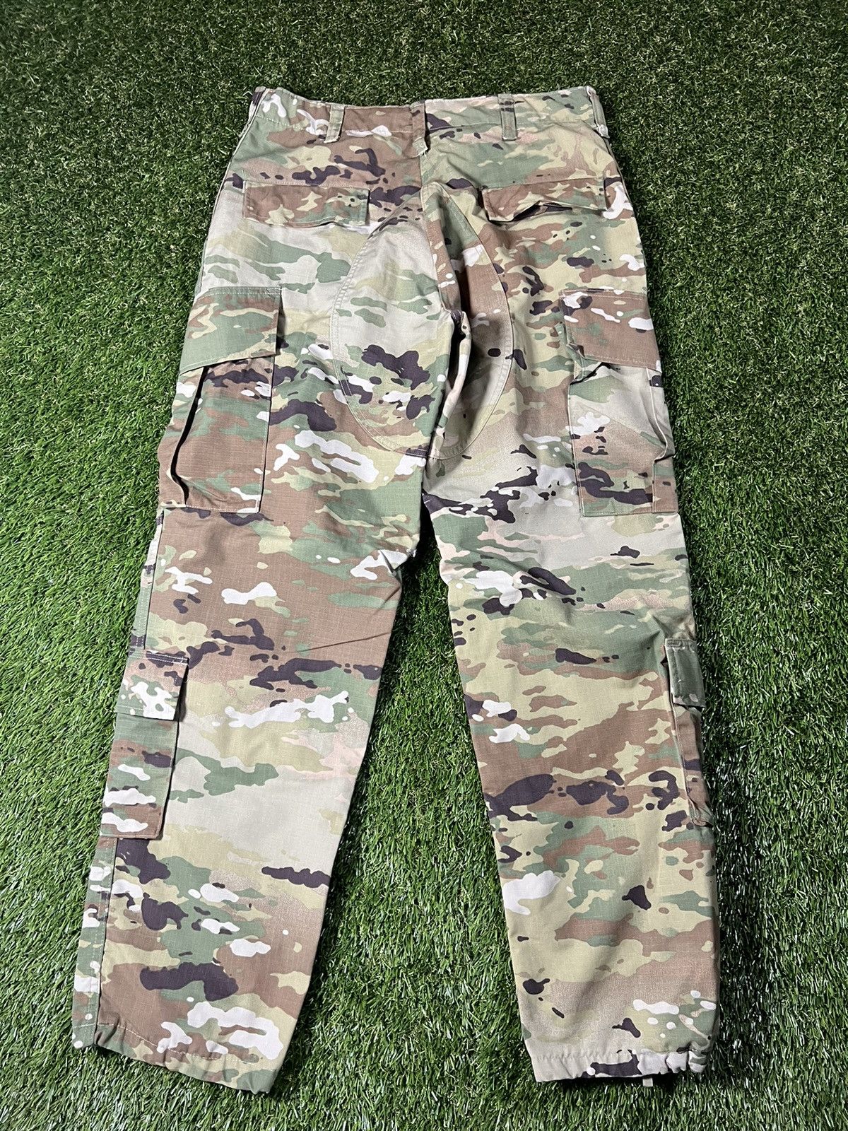 Vintage Vintage 90s Desert Camo Military Issued Baggy Tactical Pants Size US 32 / EU 48 - 3 Thumbnail