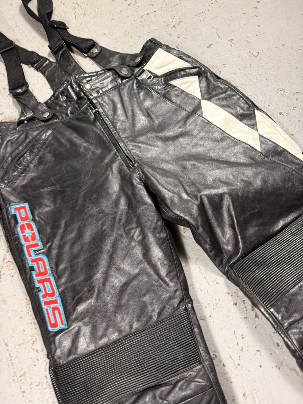 Other Crazy Vintage Polaris Leather Pants Size US 40 / EU 56 - 3 Thumbnail