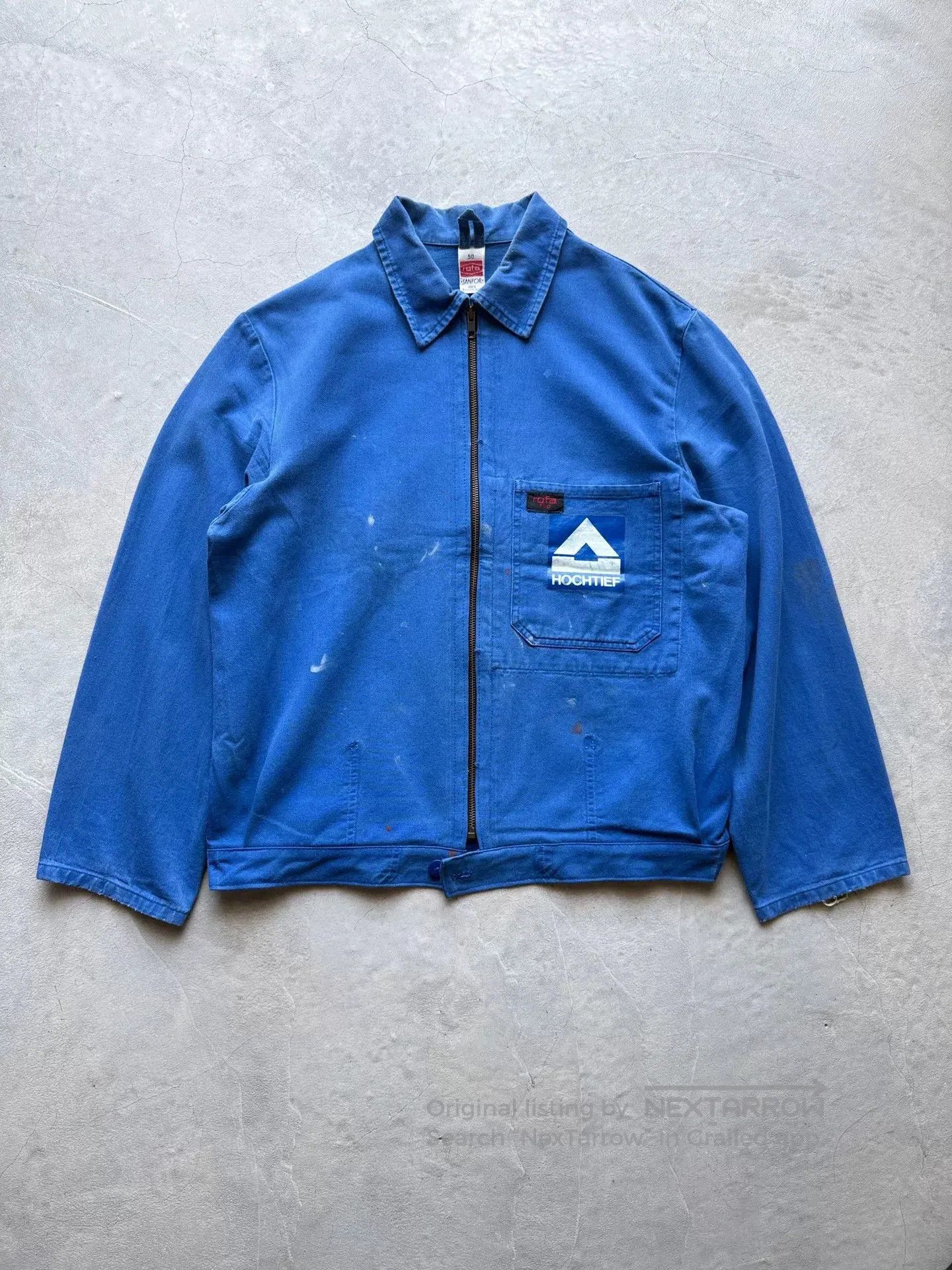 Vintage Vintage 60s Rofa French Cyclist Jacket. Size US M / EU 48-50 / 2 - 1 Thumbnail