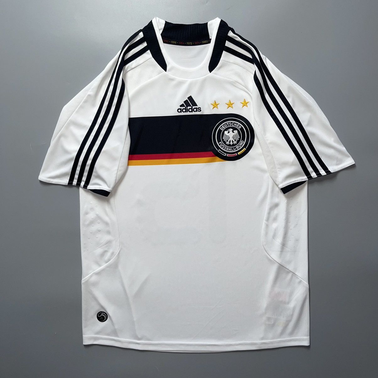 Adidas YXL GERMANY ADIDAS 2008 EURO SOCCER JERSEY #15 HITZLSPERGER Size US M / EU 48-50 / 2 - 2 Thumbnail