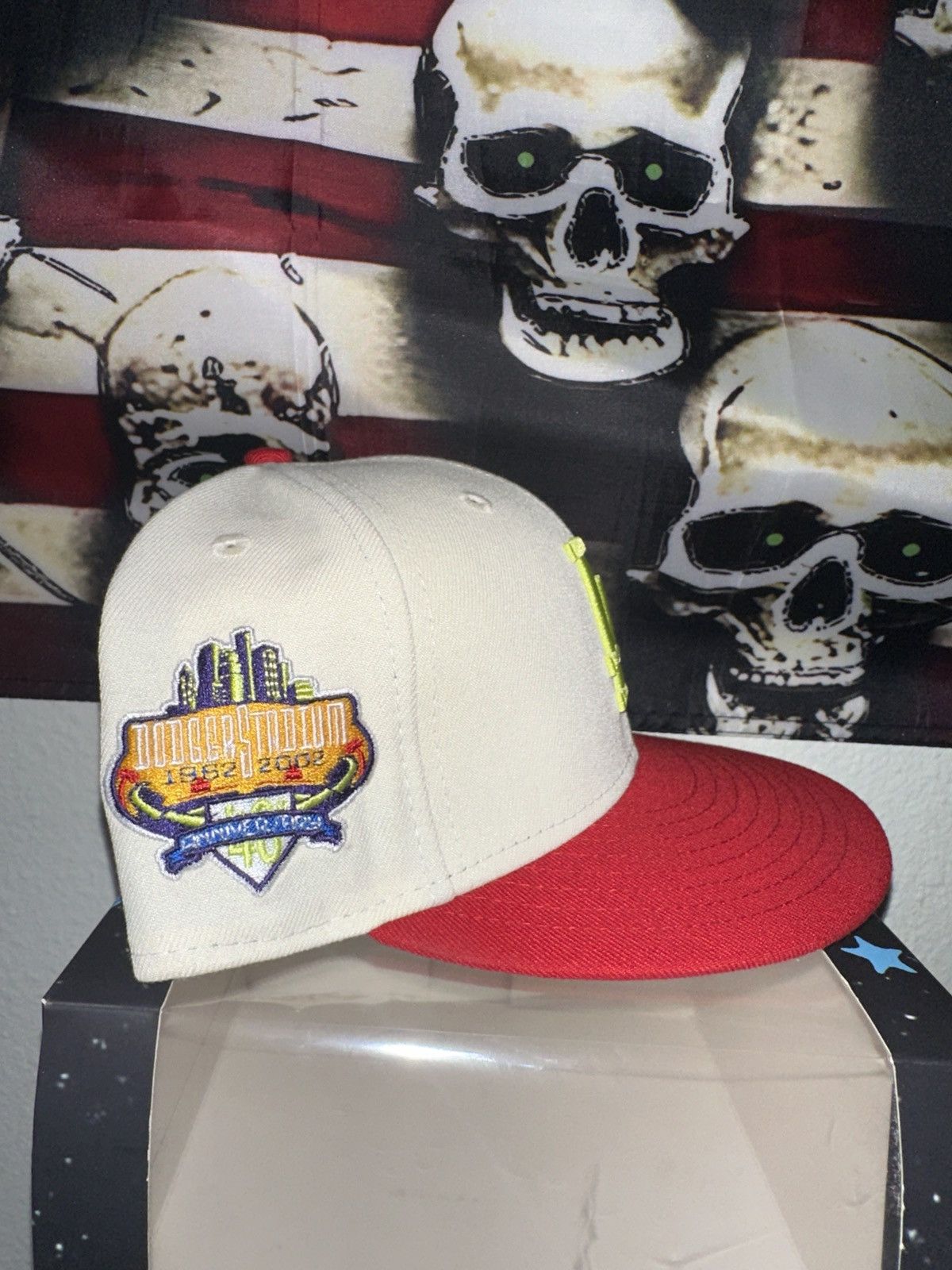 Hat Club × New Era 71/4. Hatclub Los Angeles Fitted Hat Size ONE SIZE - 2 Thumbnail