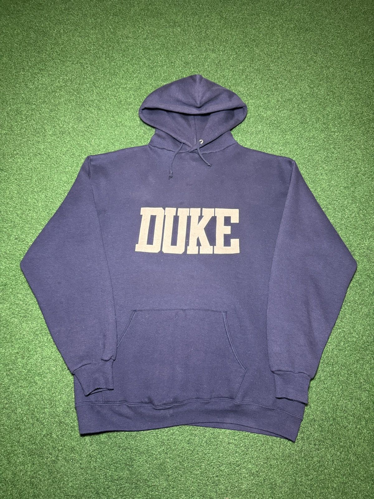Velva Sheen Vintage Duke University Hoodie 70s 80s XL Made in USA 22x28 Size US XL / EU 56 / 4 - 1 Thumbnail