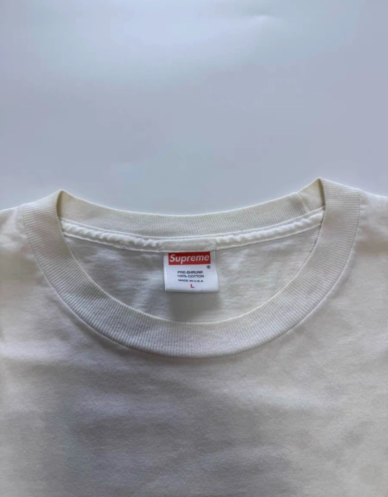 Supreme Supreme 2007 nbhd Dual Blade Skull Box Logo Short Sleeve Tee Size US L / EU 52-54 / 3 - 3 Thumbnail