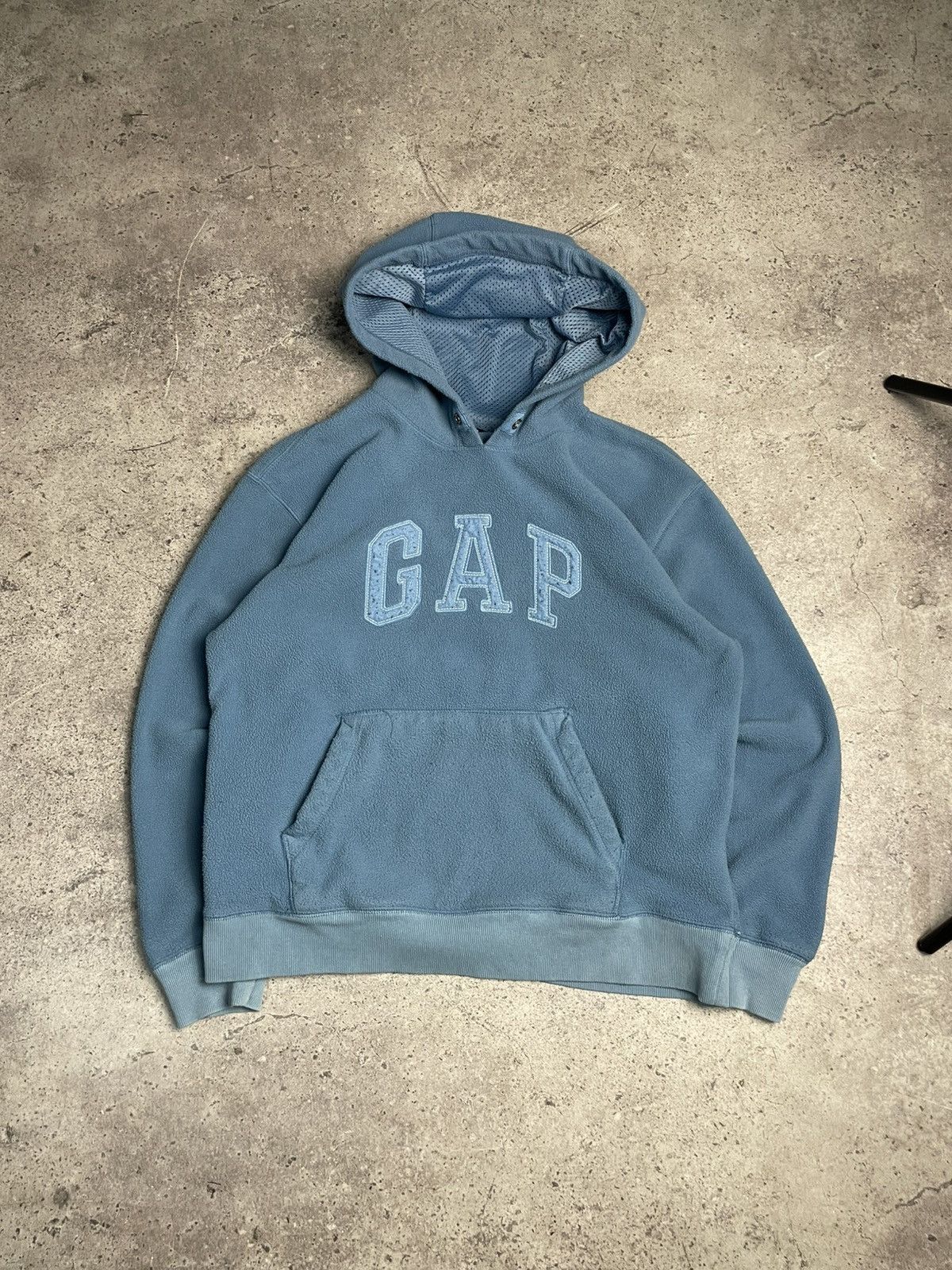 Gap Vintage GAP Fleece Hoodie Boxy Fit size S Size US S / EU 44-46 / 1 - 1 Thumbnail