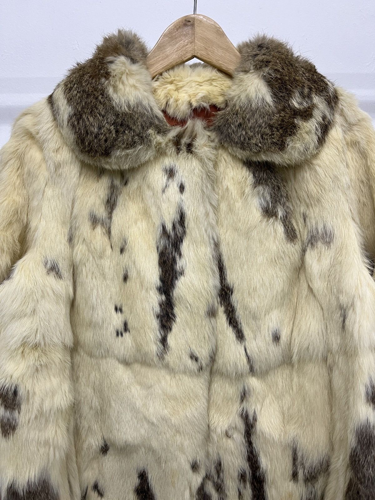 14th Addiction 80's Vintage Margiela Style Rabbit Fur Rare Design Jacket Size US M / EU 48-50 / 2 - 6 Thumbnail