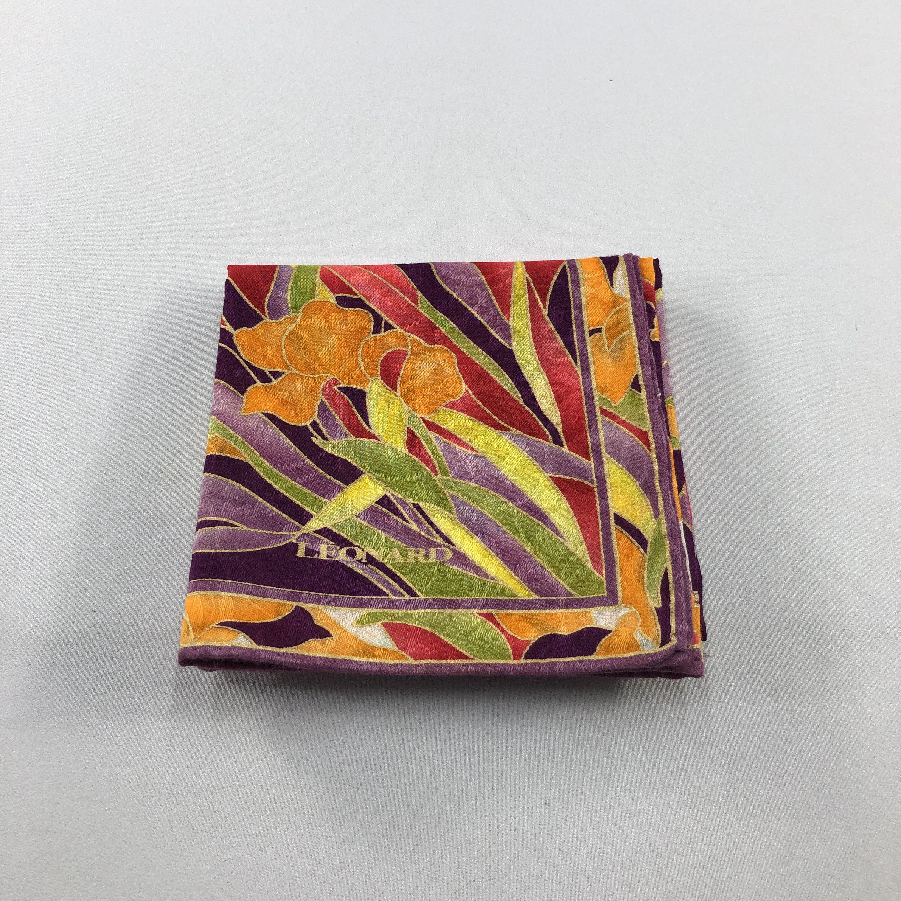 Leonard Paris Leonard Handkerchief Neckerchief Bandana H3096 Size ONE SIZE - 9 Thumbnail