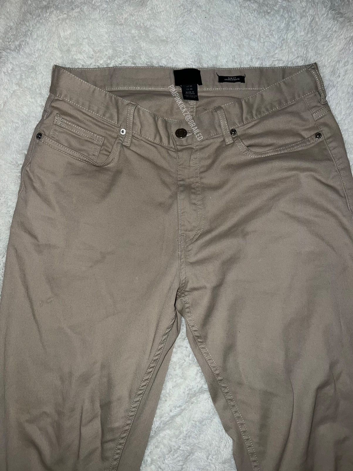 H&M Men’s H&M beige pants size 30 Size US 30 / EU 46 - 1 Thumbnail