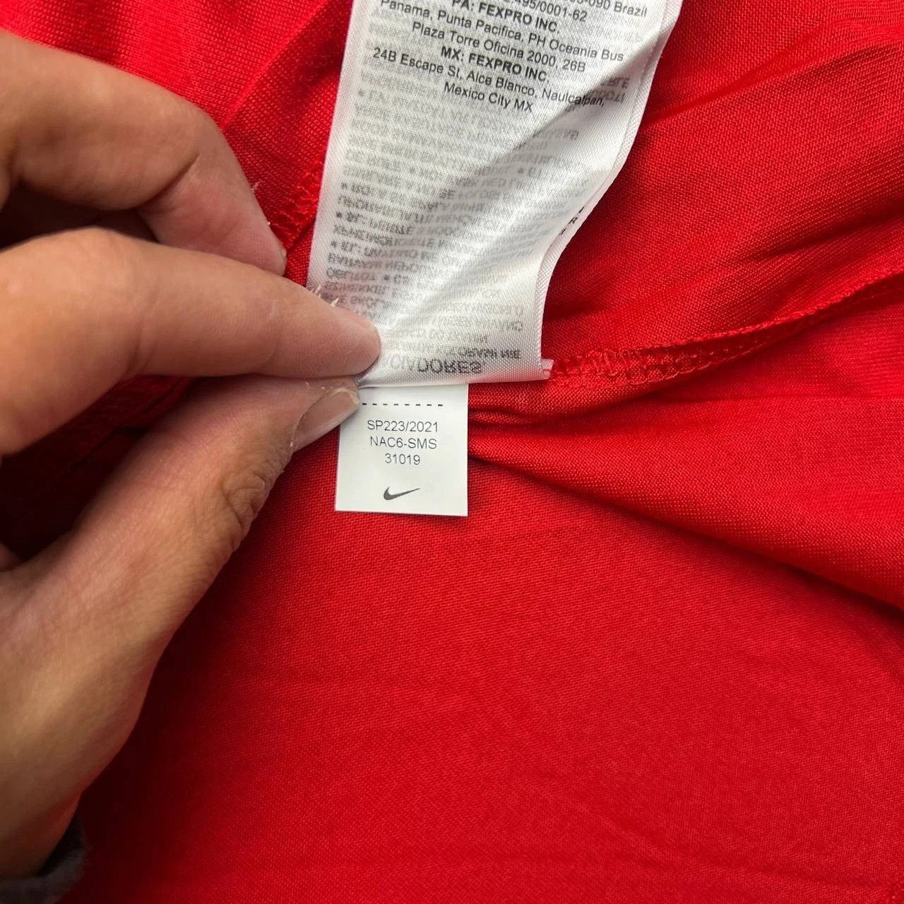 Nike Nike Shirt Men Washington Nationals Long Sleeve Crew Neck L Size US L / EU 52-54 / 3 - 3 Thumbnail