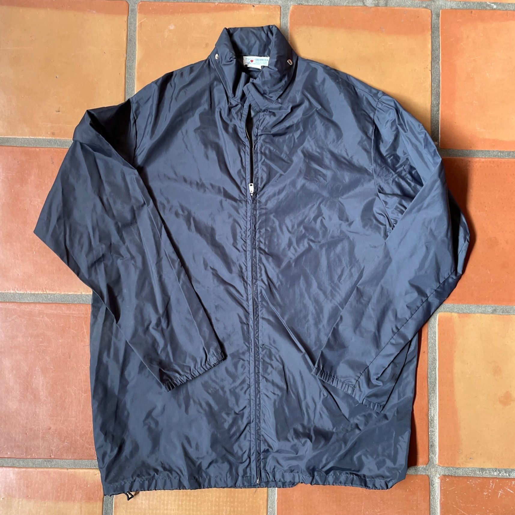 Obermeyer VINTAGE Obermeyer Blue Windbreaker Jacket Hood L Made In Japan Mens Size US L / EU 52-54 / 3 - 4 Thumbnail