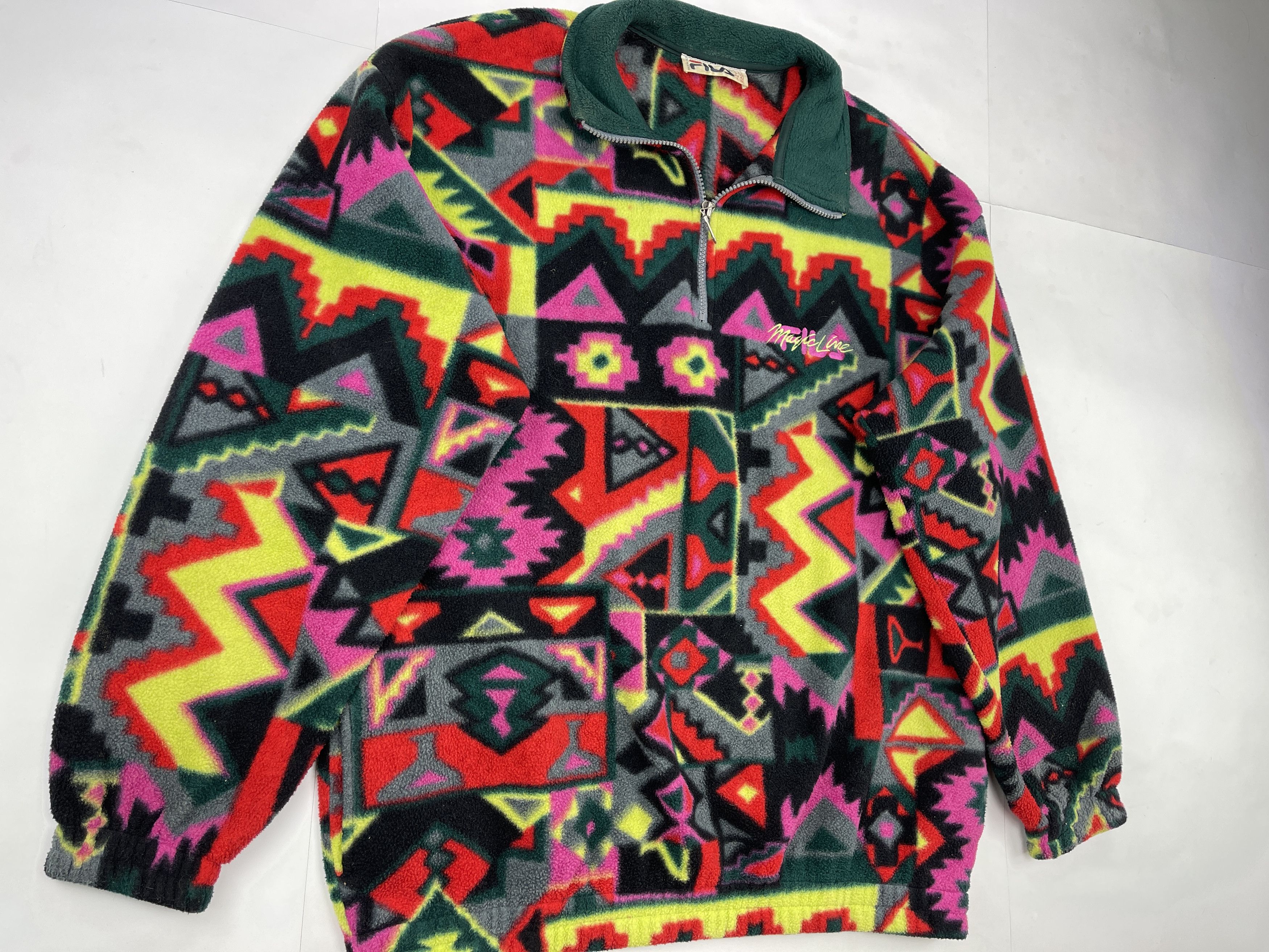 Fila FILA sweatshirt, vintage fleece shirt, 90s hip hop Y2K XXL Size US XXL / EU 58 / 5 - 3 Thumbnail