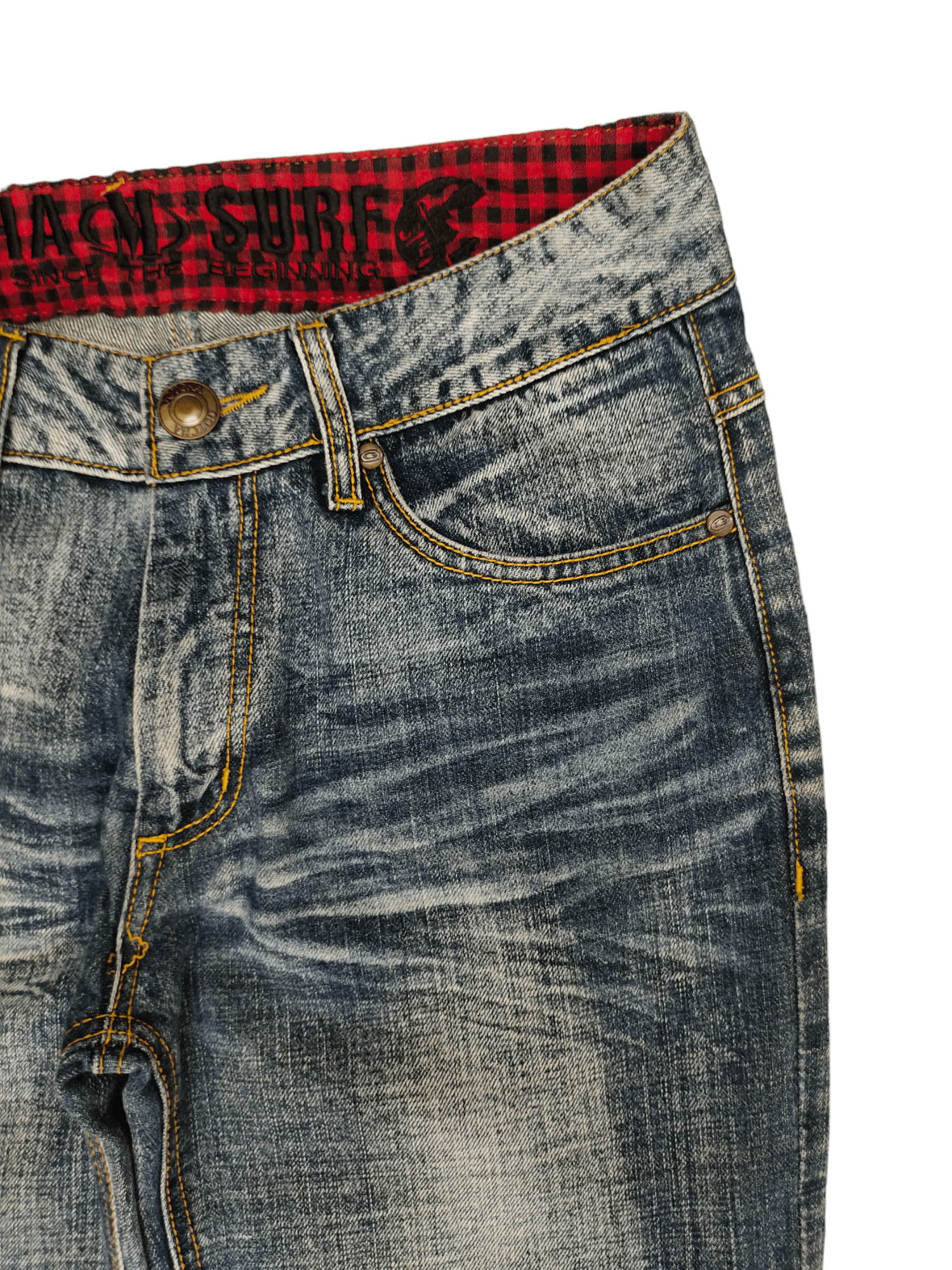 Gotcha Gotcha Clawmark Embroidered Denim jeans Undercovers Style Size US 32 / EU 48 - 11 Thumbnail